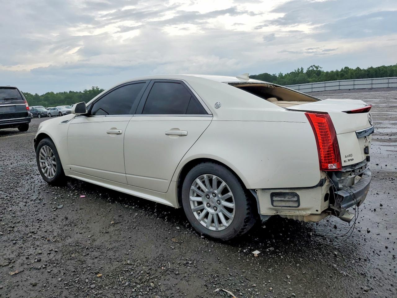 2011 Cadillac Cts Luxury Collection Белый vin: 1G6DF5EY7B0143349