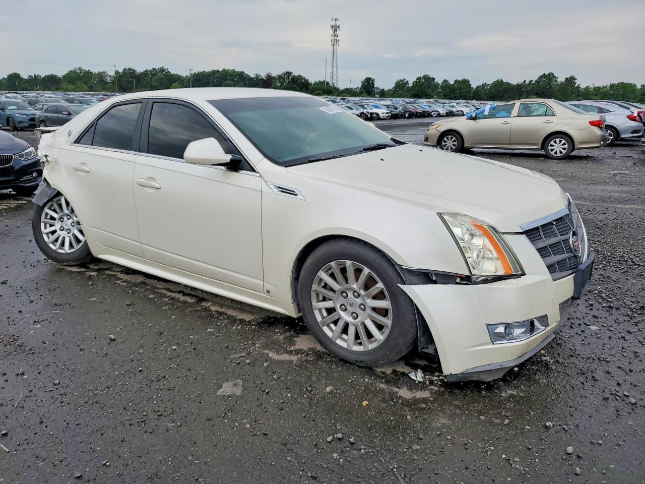 2011 Cadillac Cts Luxury Collection Белый vin: 1G6DF5EY7B0143349