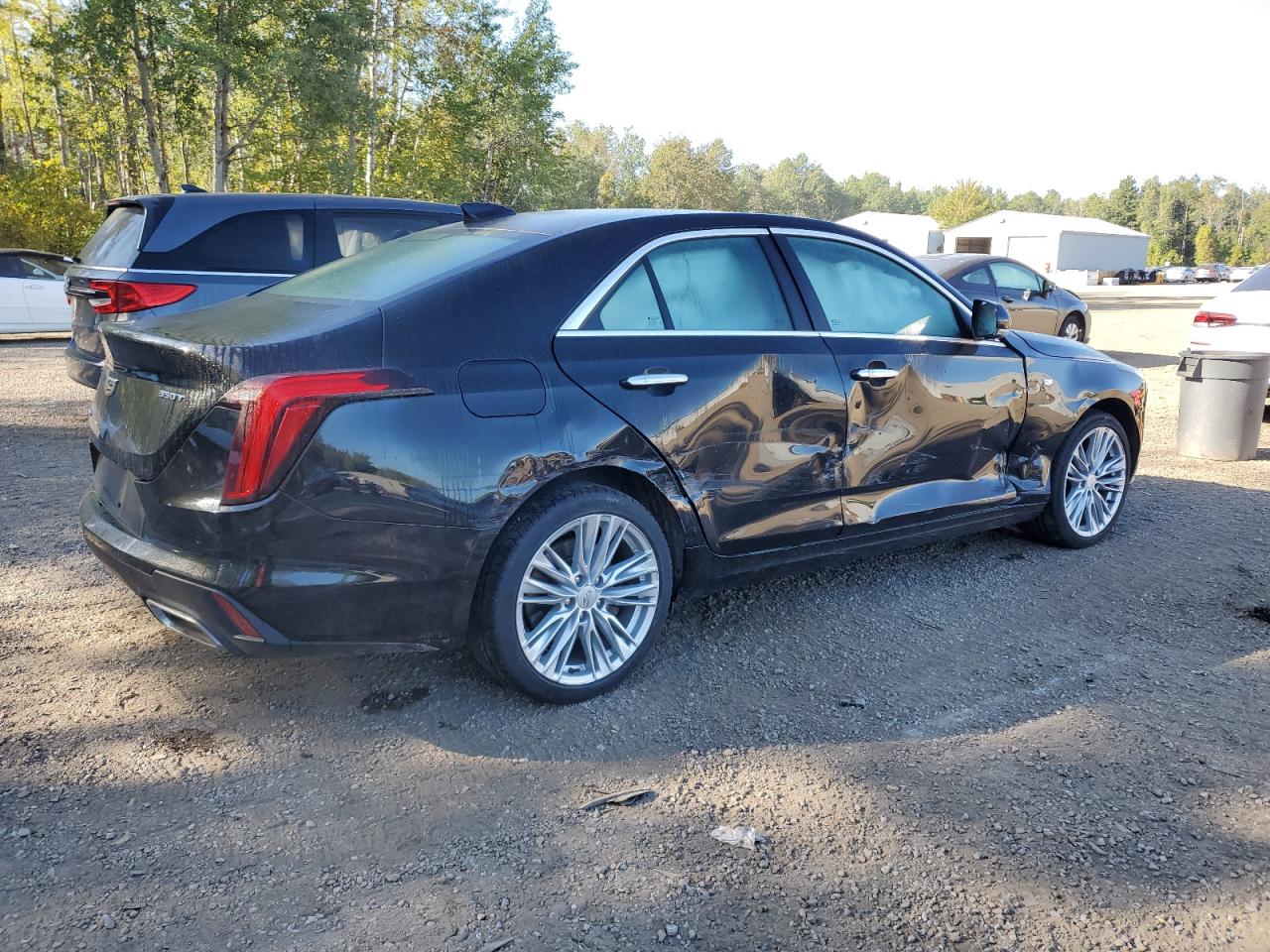 2020 Cadillac Ct4 Premium Luxury Black vin: 1G6DF5RK6L0150655