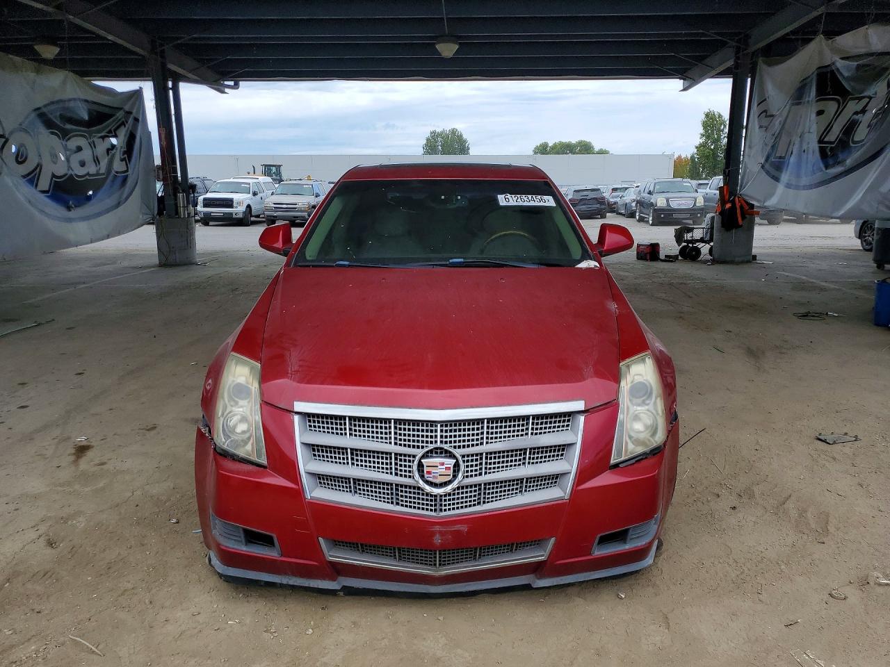 2009 Cadillac Cts Red vin: 1G6DG577090116666