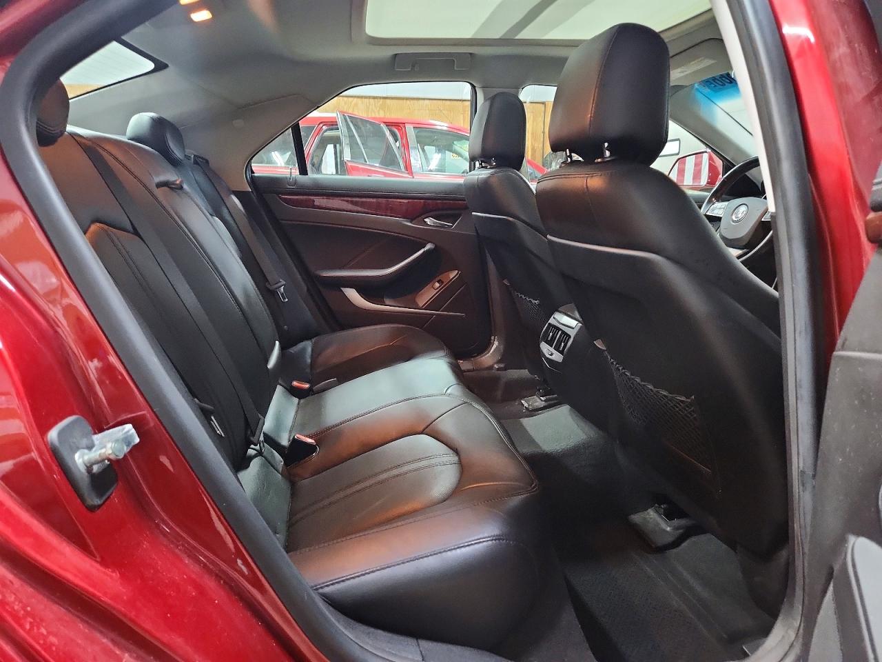 2008 Cadillac Cts Red vin: 1G6DG577180132812