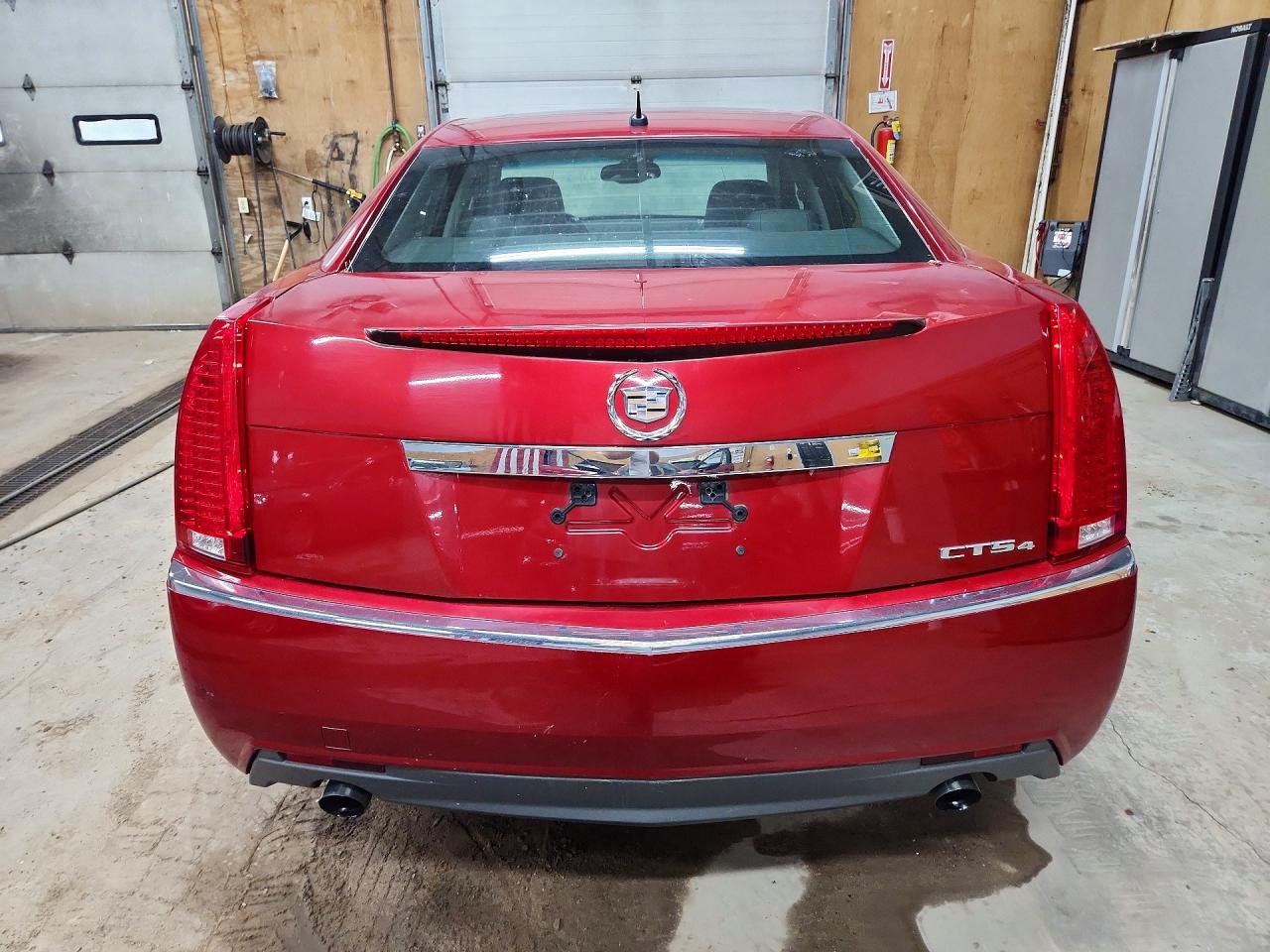 2008 Cadillac Cts Red vin: 1G6DG577180132812