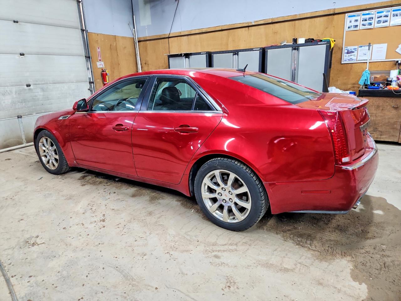 2008 Cadillac Cts Red vin: 1G6DG577180132812