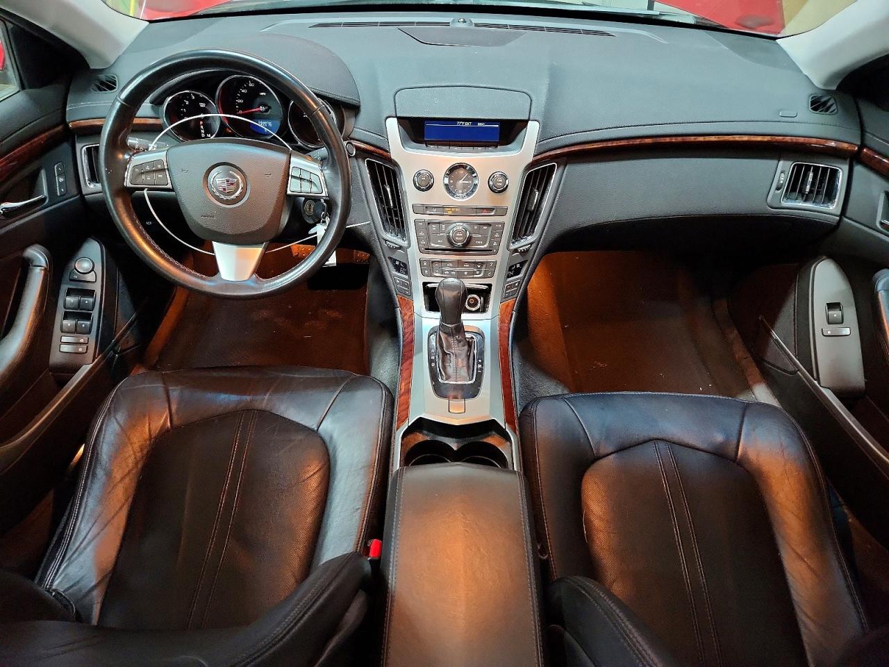 2008 Cadillac Cts Red vin: 1G6DG577180132812