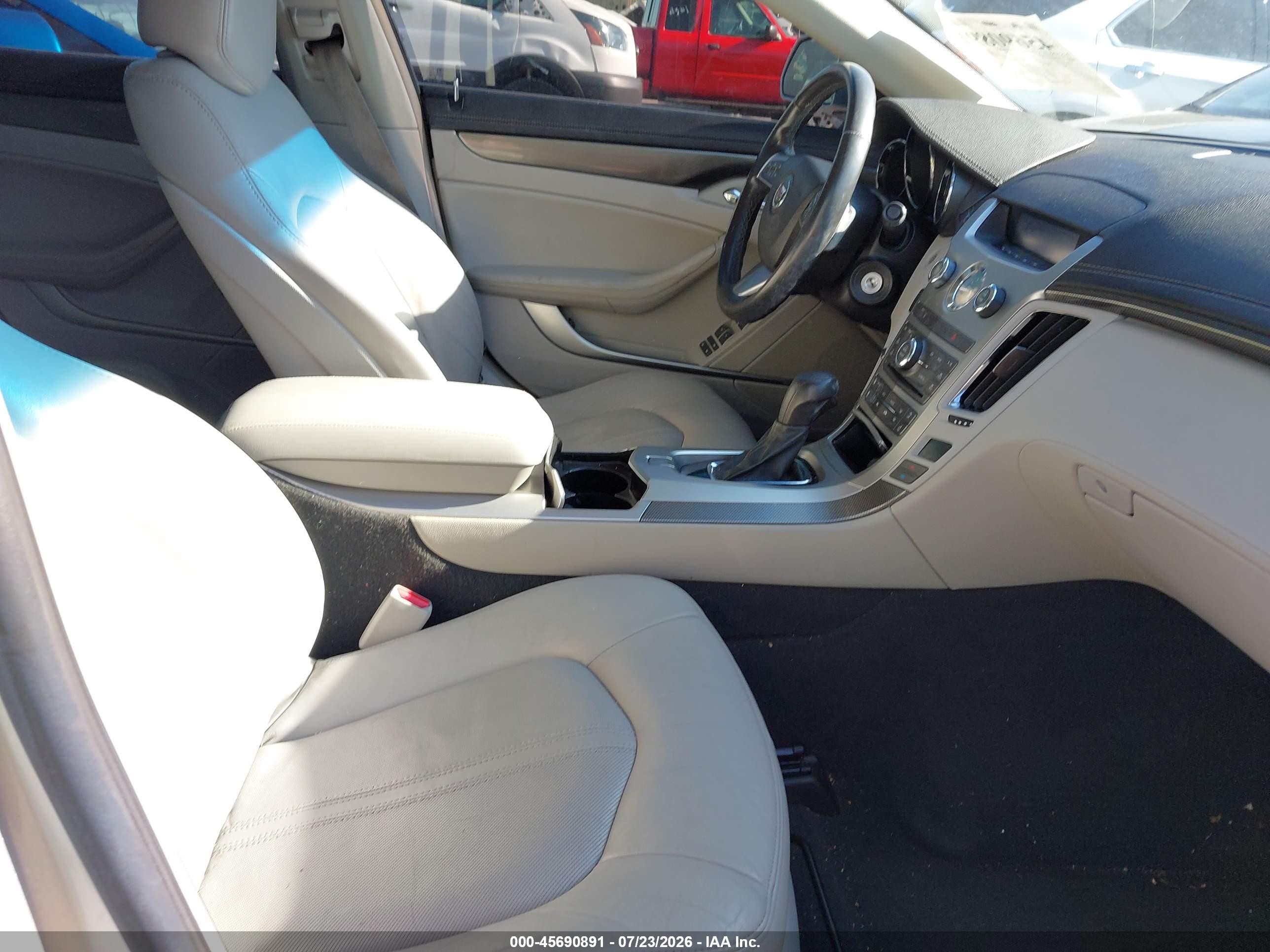 2009 Cadillac Cts Awd W/1sa Silver vin: 1G6DG577190155007