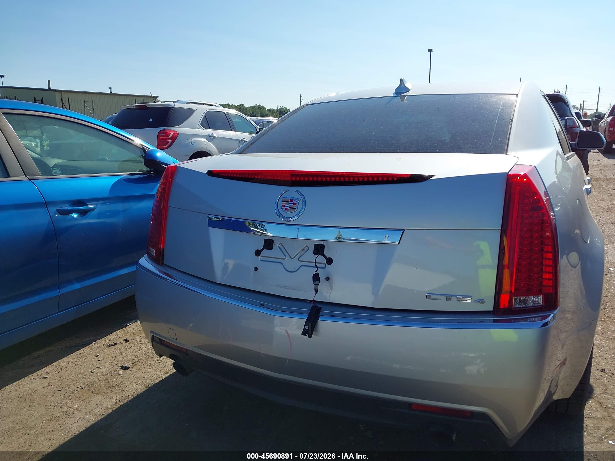 2009 Cadillac Cts Awd W/1sa Silver vin: 1G6DG577190155007