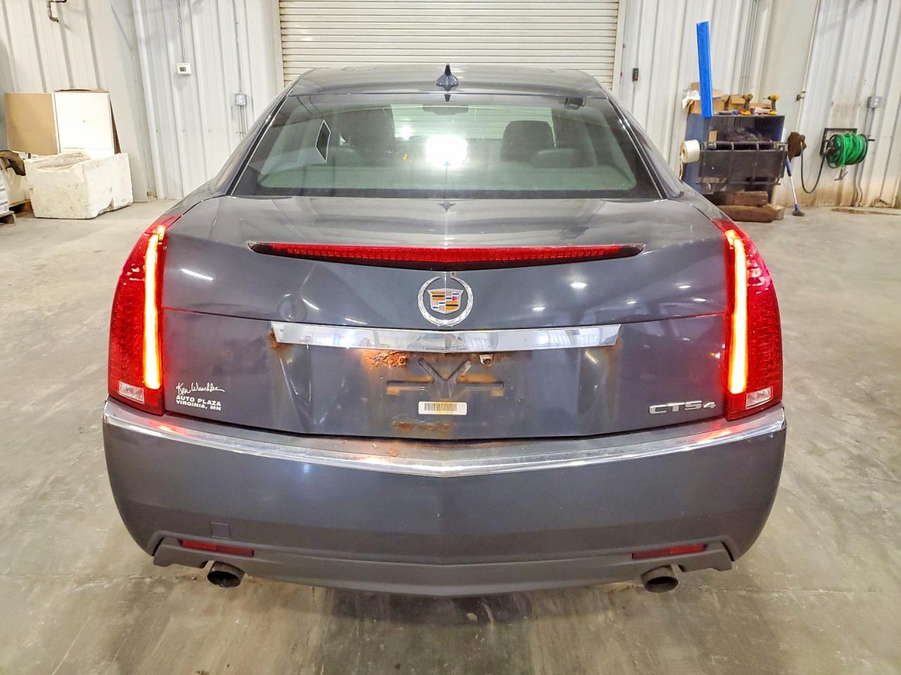 2009 Cadillac Cts Gray vin: 1G6DG577290174584
