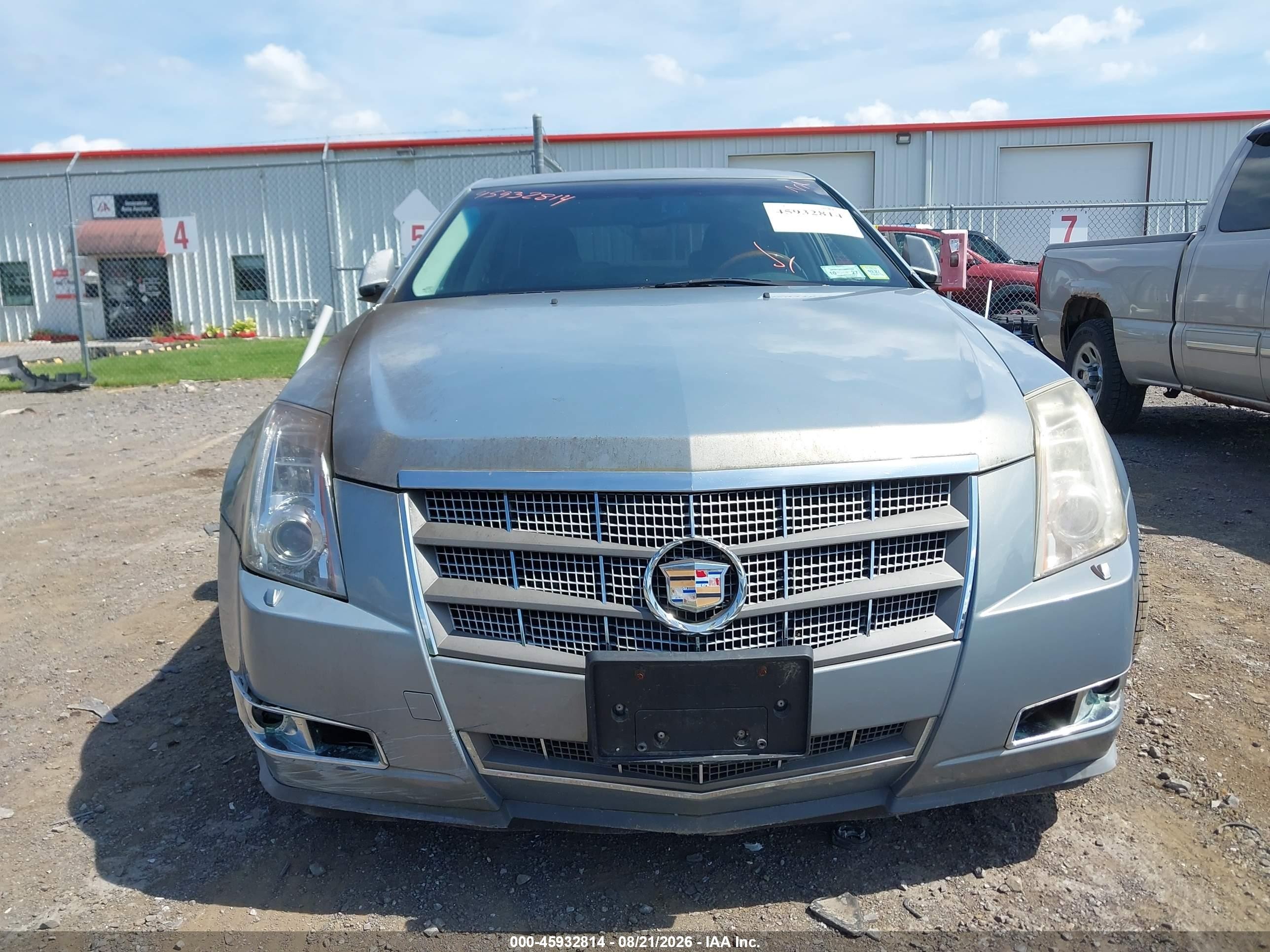 2008 Cadillac Cts Awd W/1sa Light Blue vin: 1G6DG577380155928