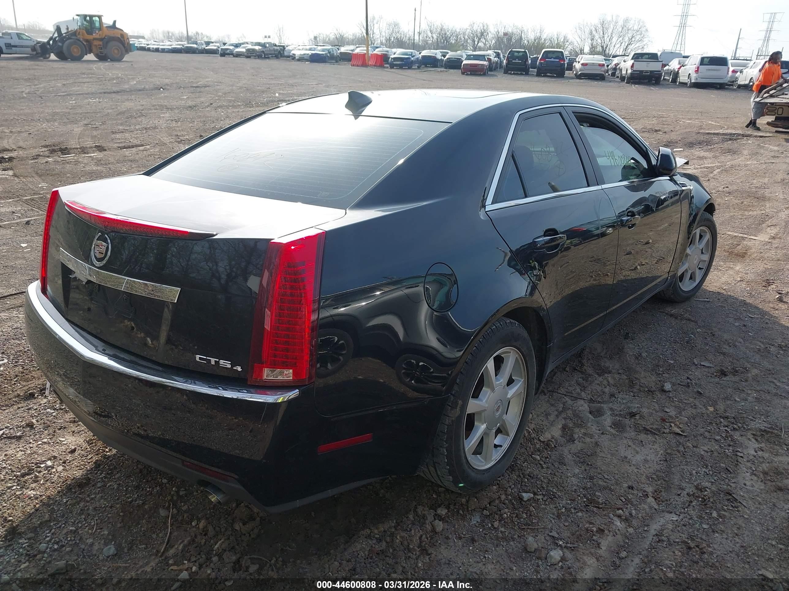 2009 Cadillac Cts Standard Black vin: 1G6DG577390160872