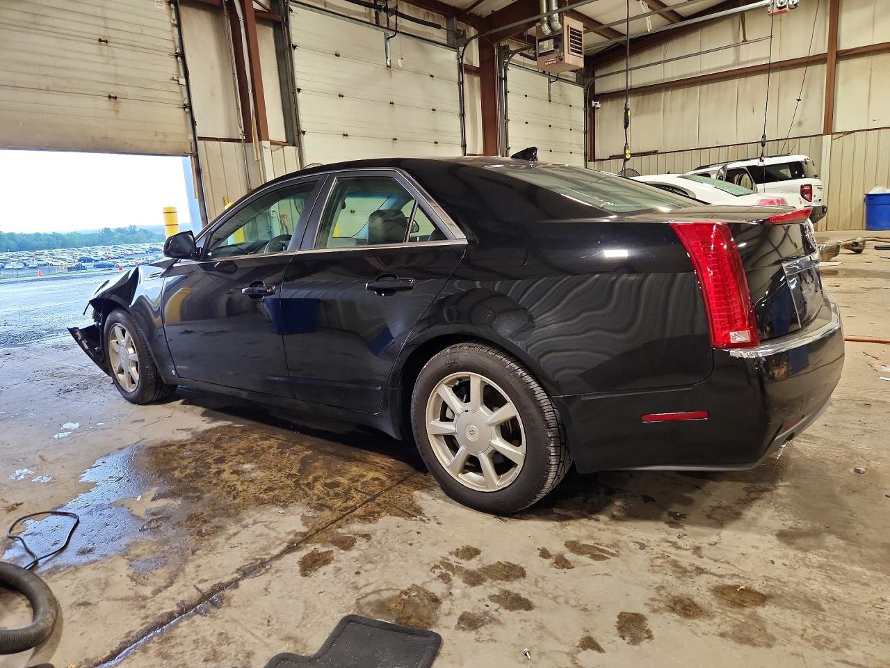 2009 Cadillac Cts Black vin: 1G6DG577590126156
