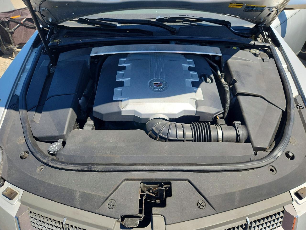 2009 Cadillac Cts Silver vin: 1G6DG577590128036