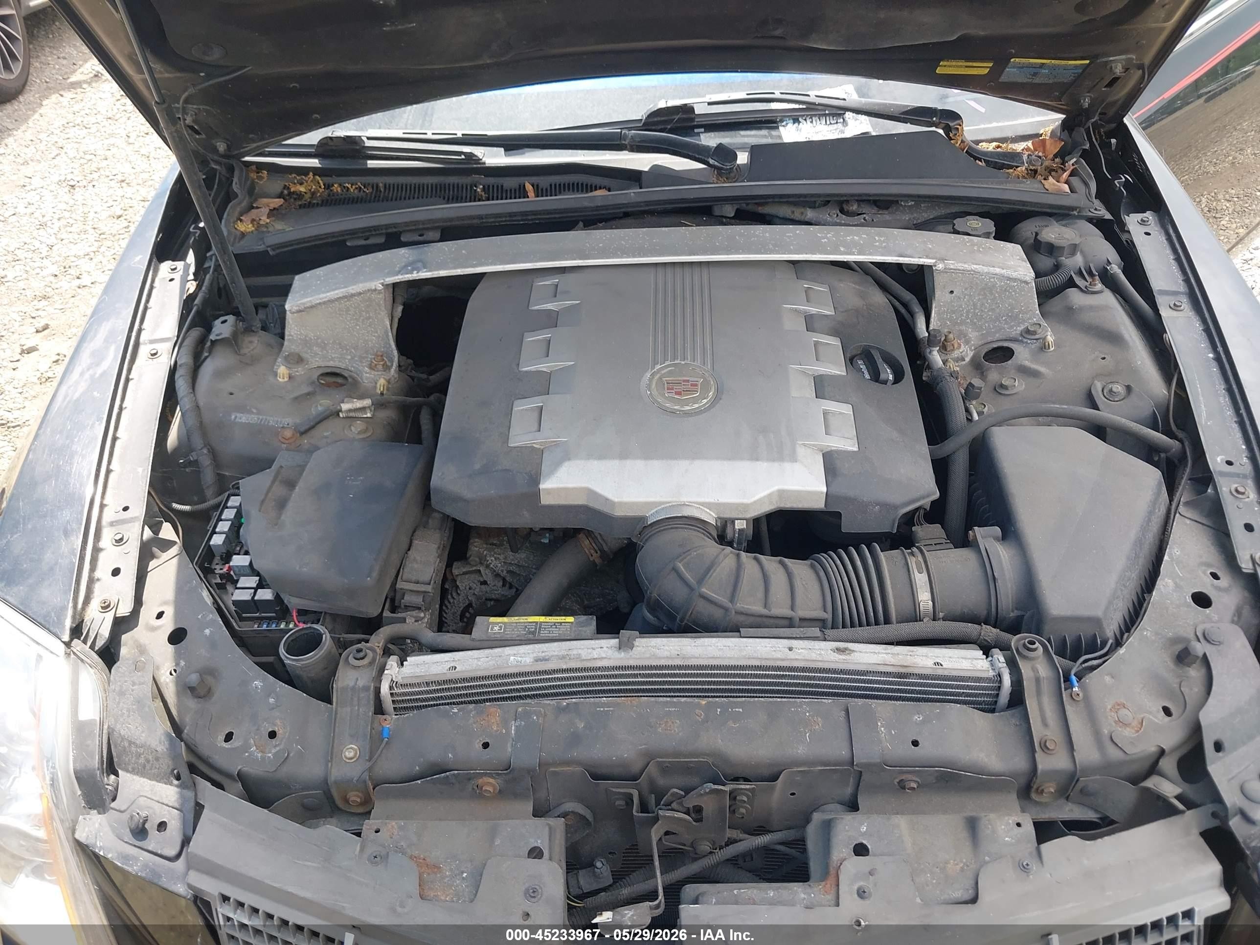2009 Cadillac Cts Standard Black vin: 1G6DG577790129348