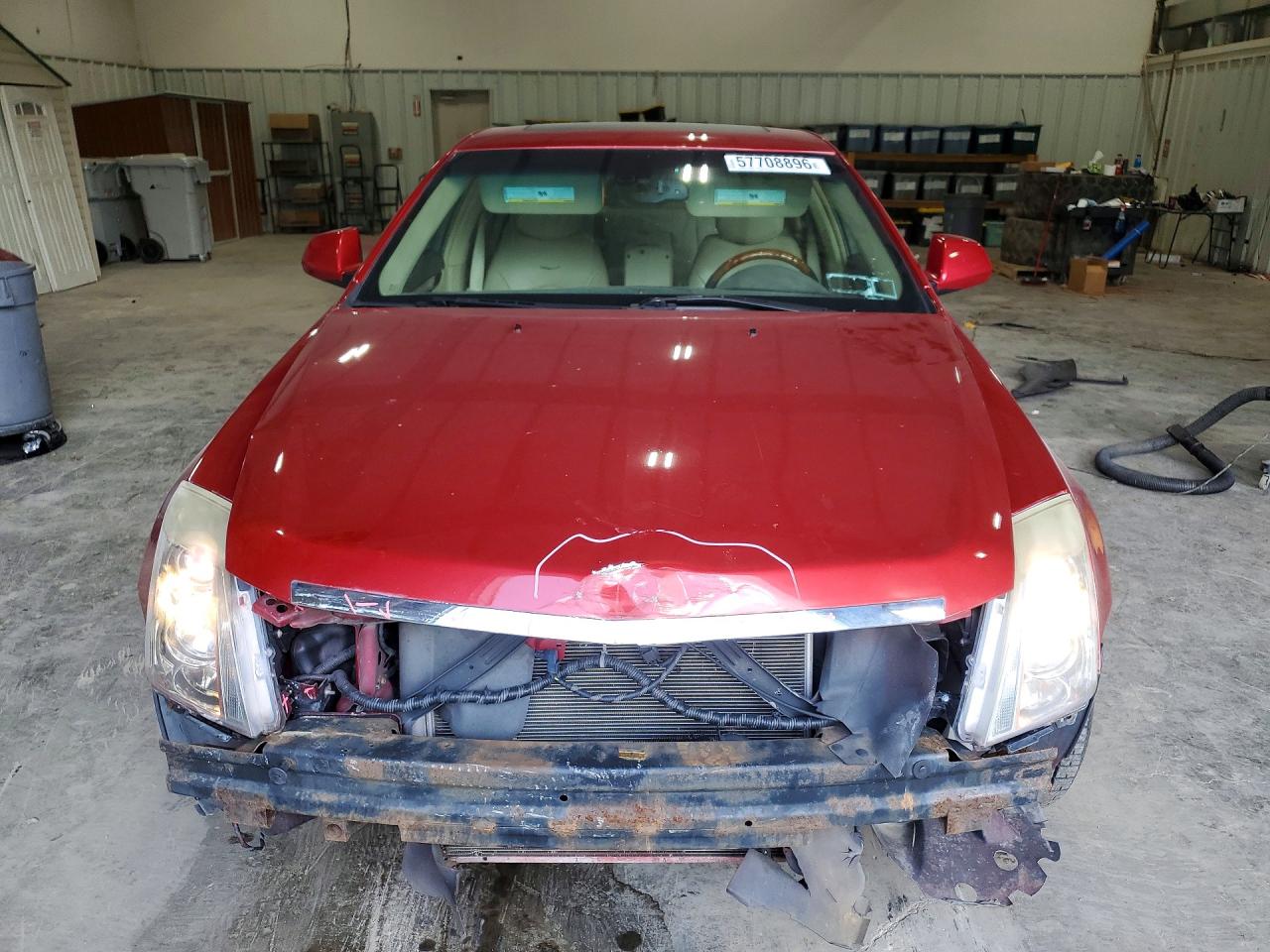 2008 Cadillac Cts Red vin: 1G6DG577880155391