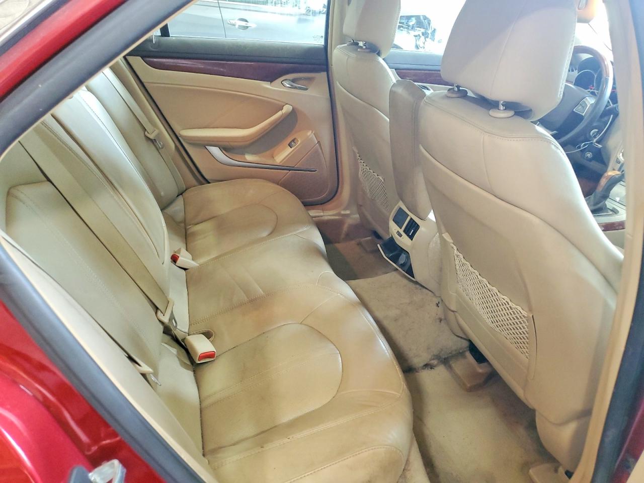 2008 Cadillac Cts Red vin: 1G6DG577880155391