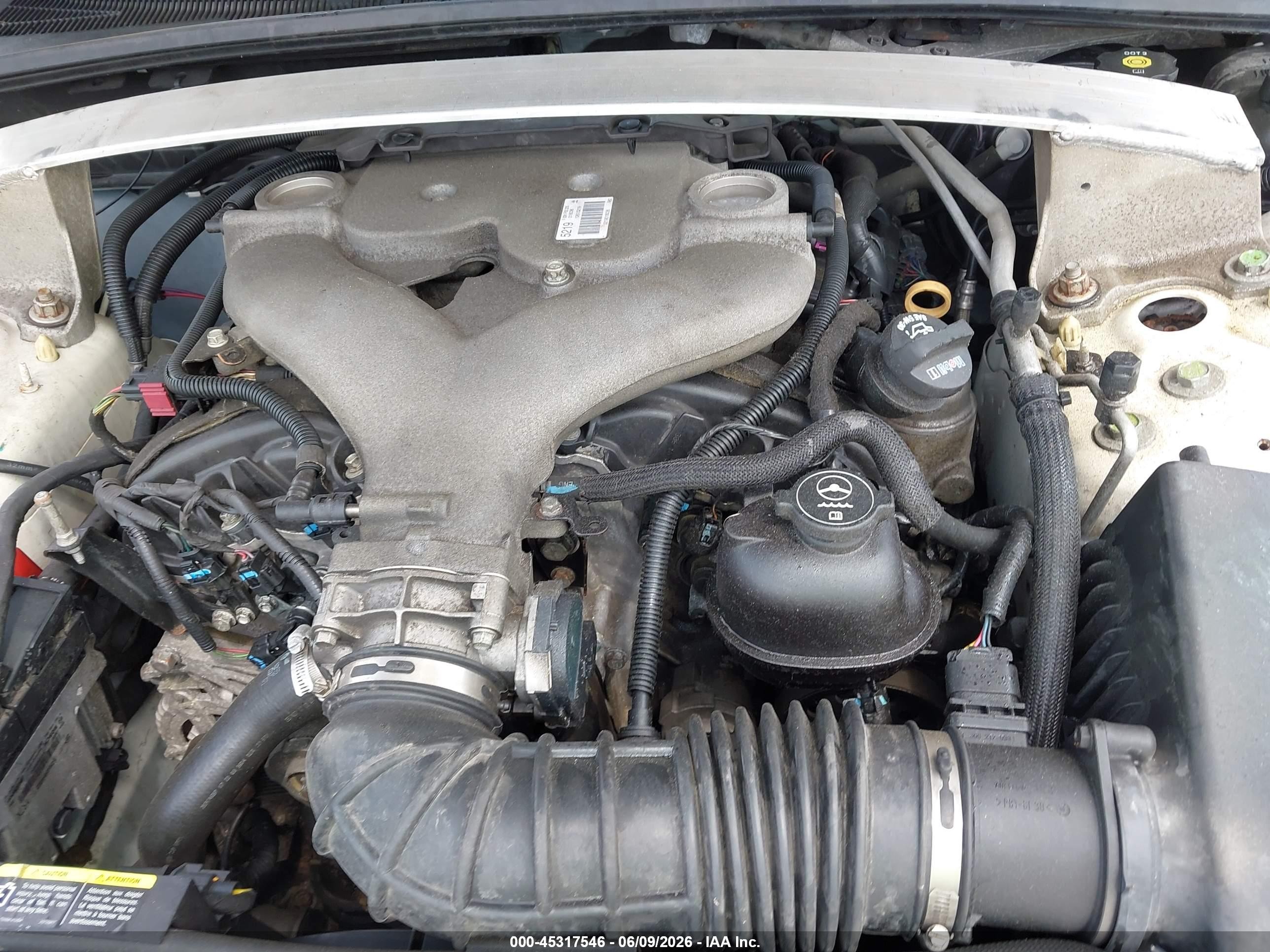 2009 Cadillac Cts Standard Белый vin: 1G6DG577890149883