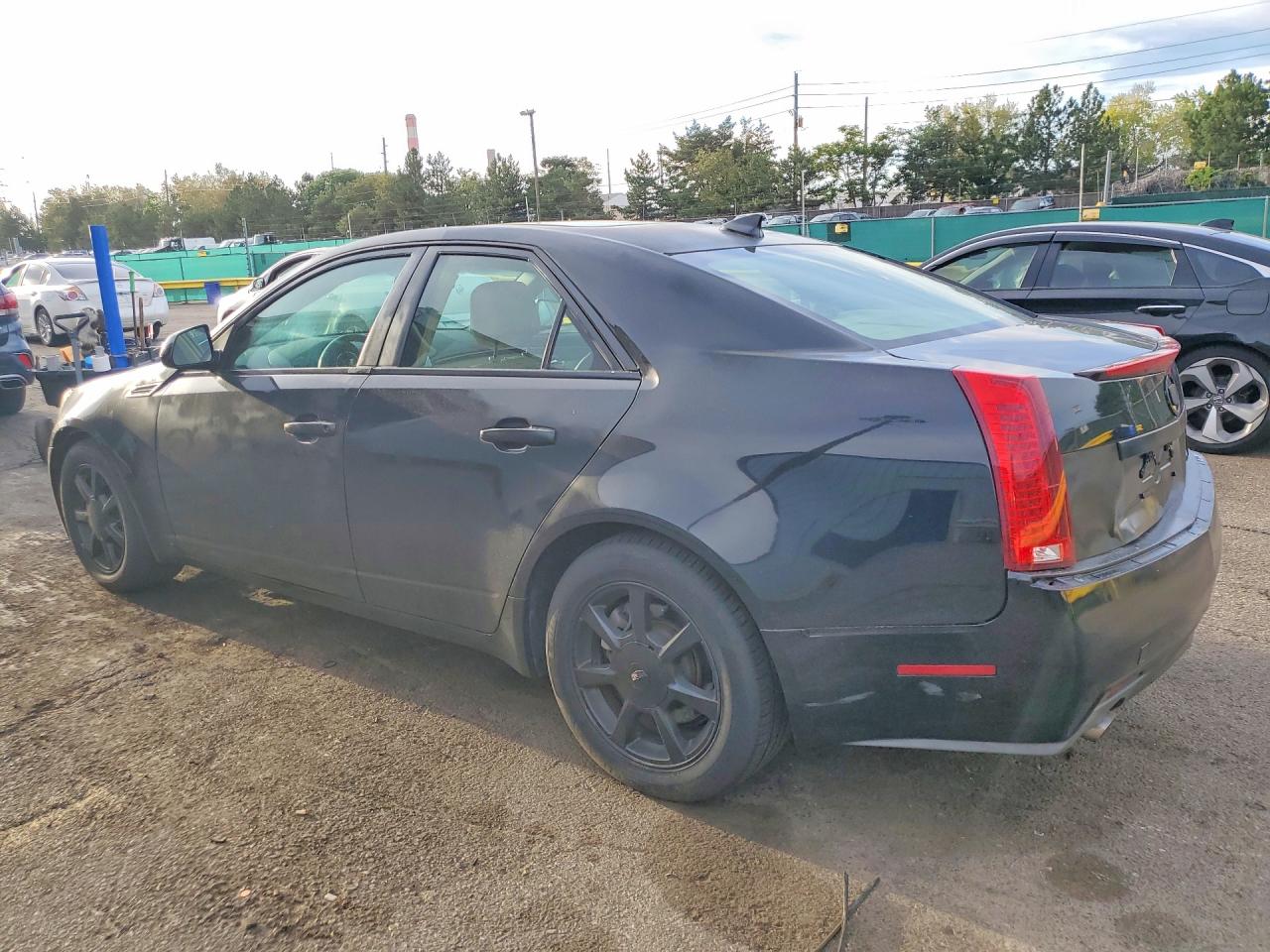 2009 Cadillac Cts Black vin: 1G6DG577890154873