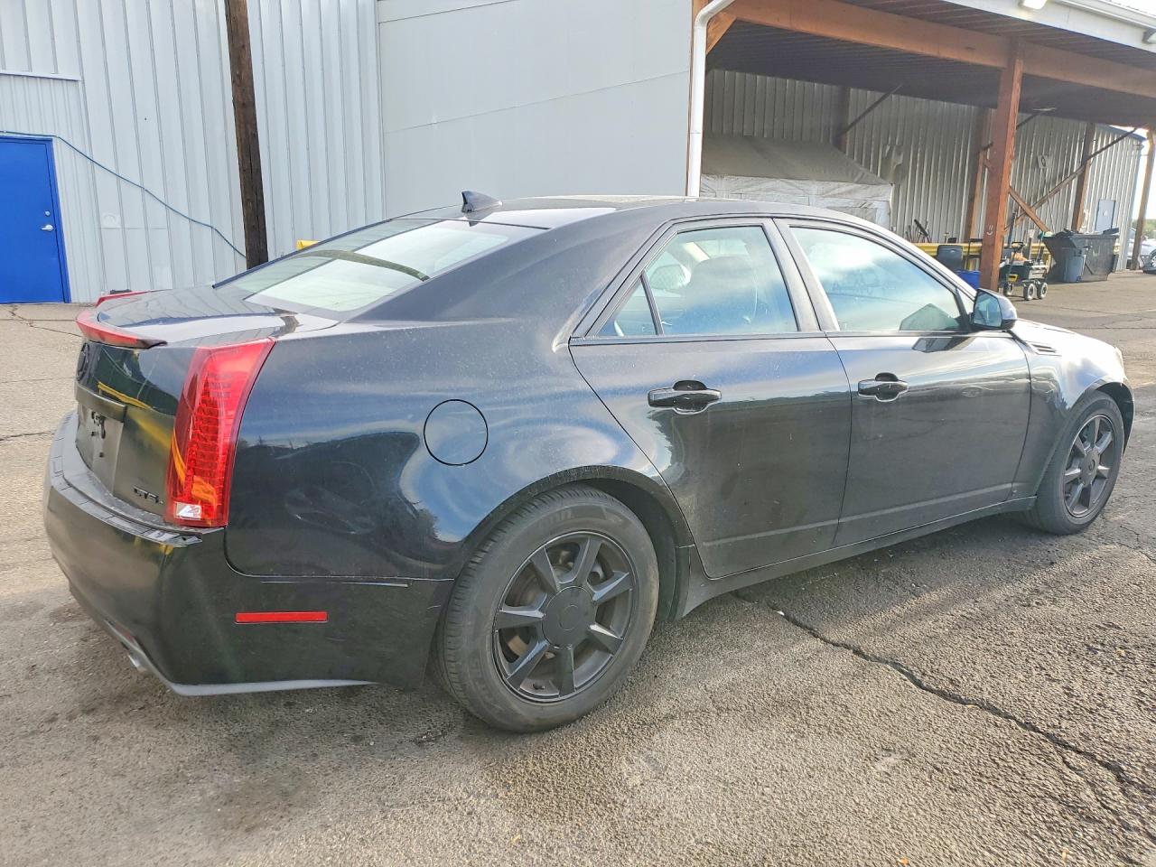 2009 Cadillac Cts Black vin: 1G6DG577890154873