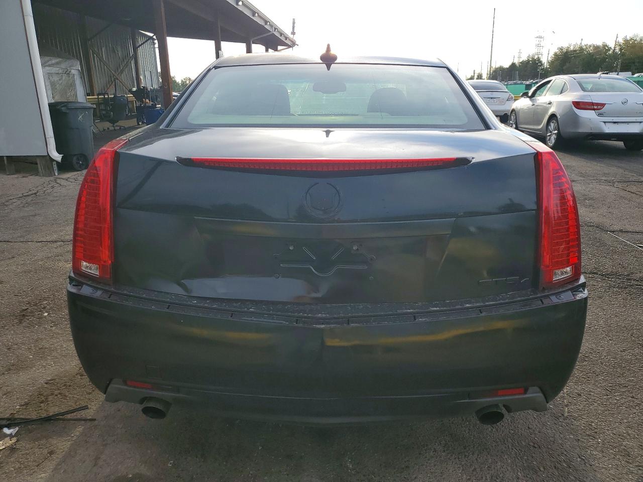 2009 Cadillac Cts Black vin: 1G6DG577890154873