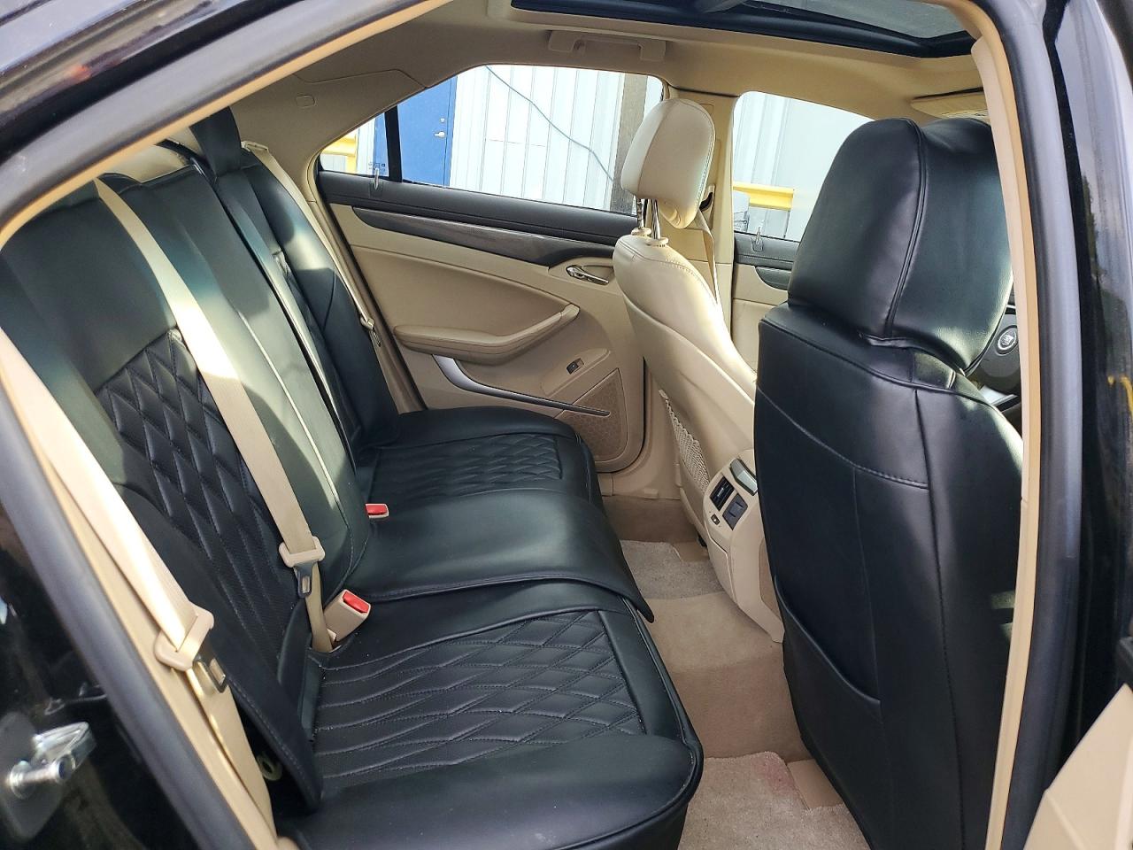 2009 Cadillac Cts Black vin: 1G6DG577890154873