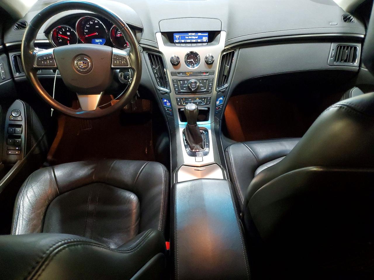 2009 Cadillac Cts White vin: 1G6DG577990100806