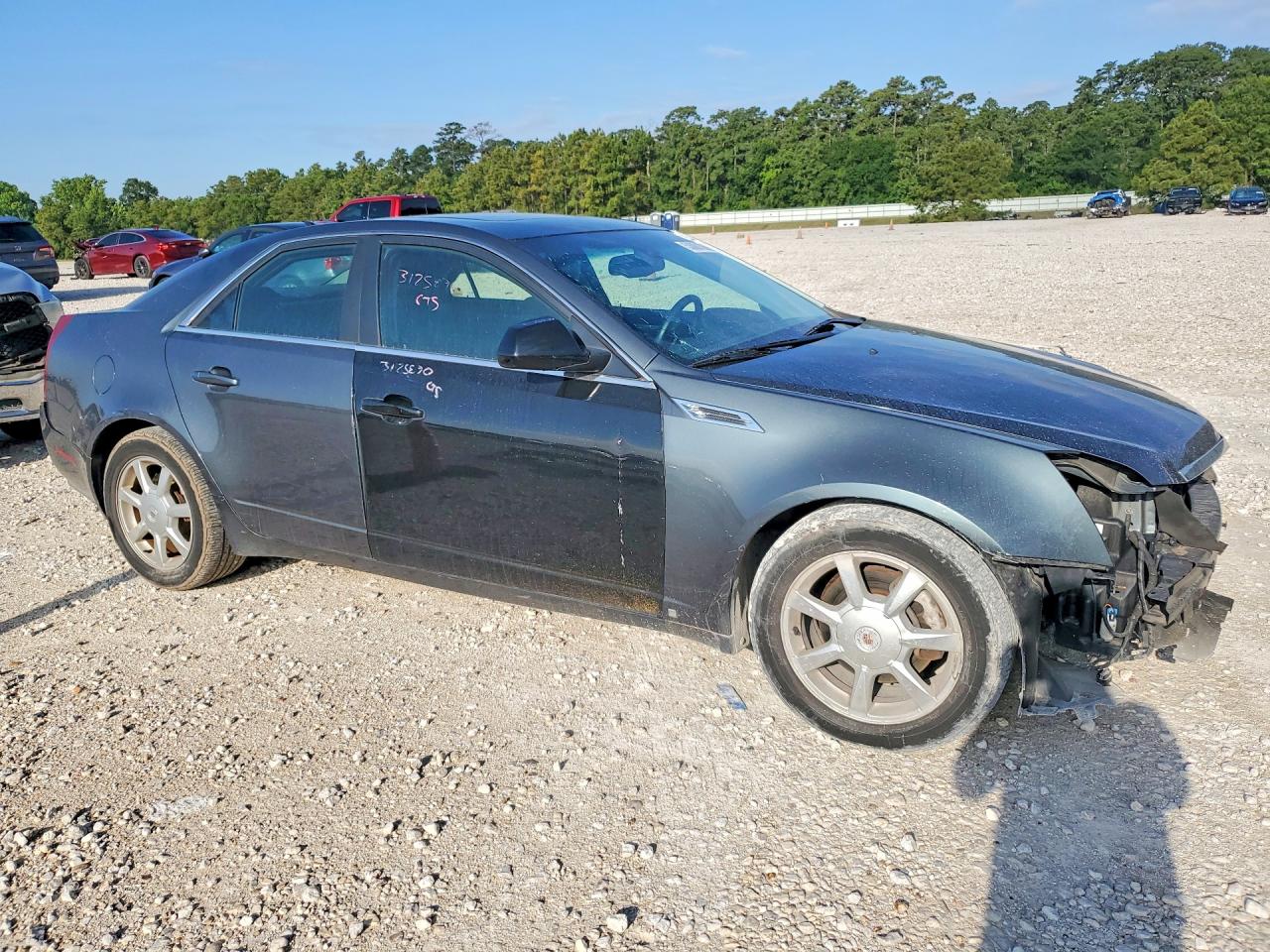 2009 Cadillac Cts Gray vin: 1G6DG577990131778