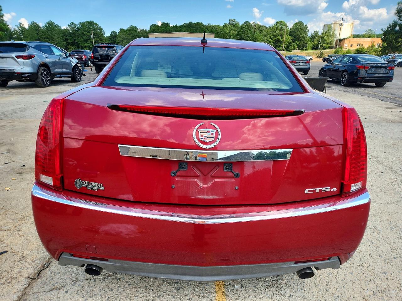 2008 Cadillac Cts Красный vin: 1G6DG577X80174198