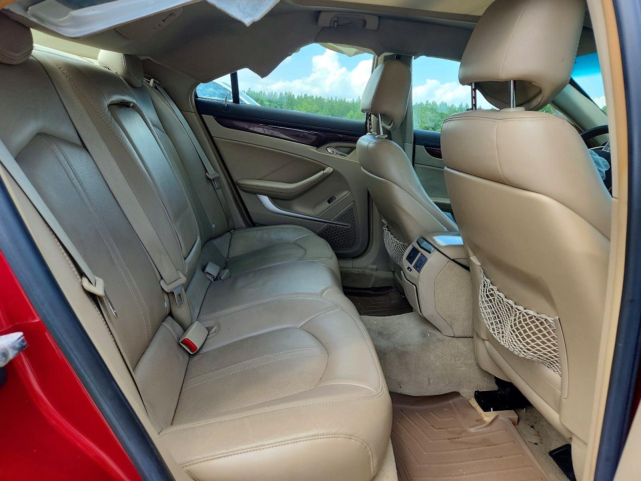 2008 Cadillac Cts Красный vin: 1G6DG577X80174198