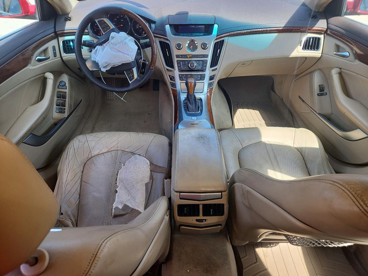 2008 Cadillac Cts Красный vin: 1G6DG577X80174198