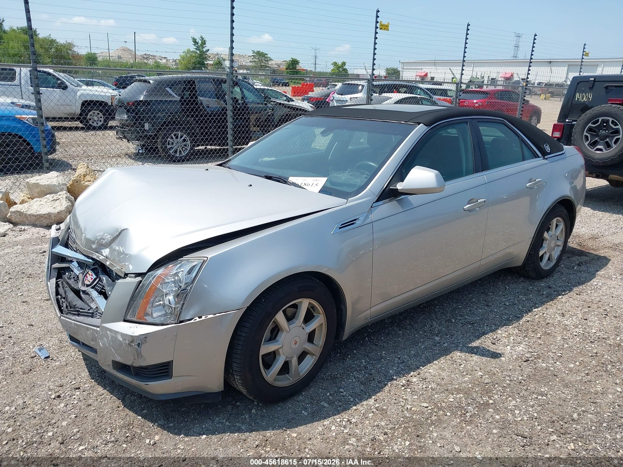 2008 Cadillac Cts Awd W/1sa Серебряный vin: 1G6DG577X80191924