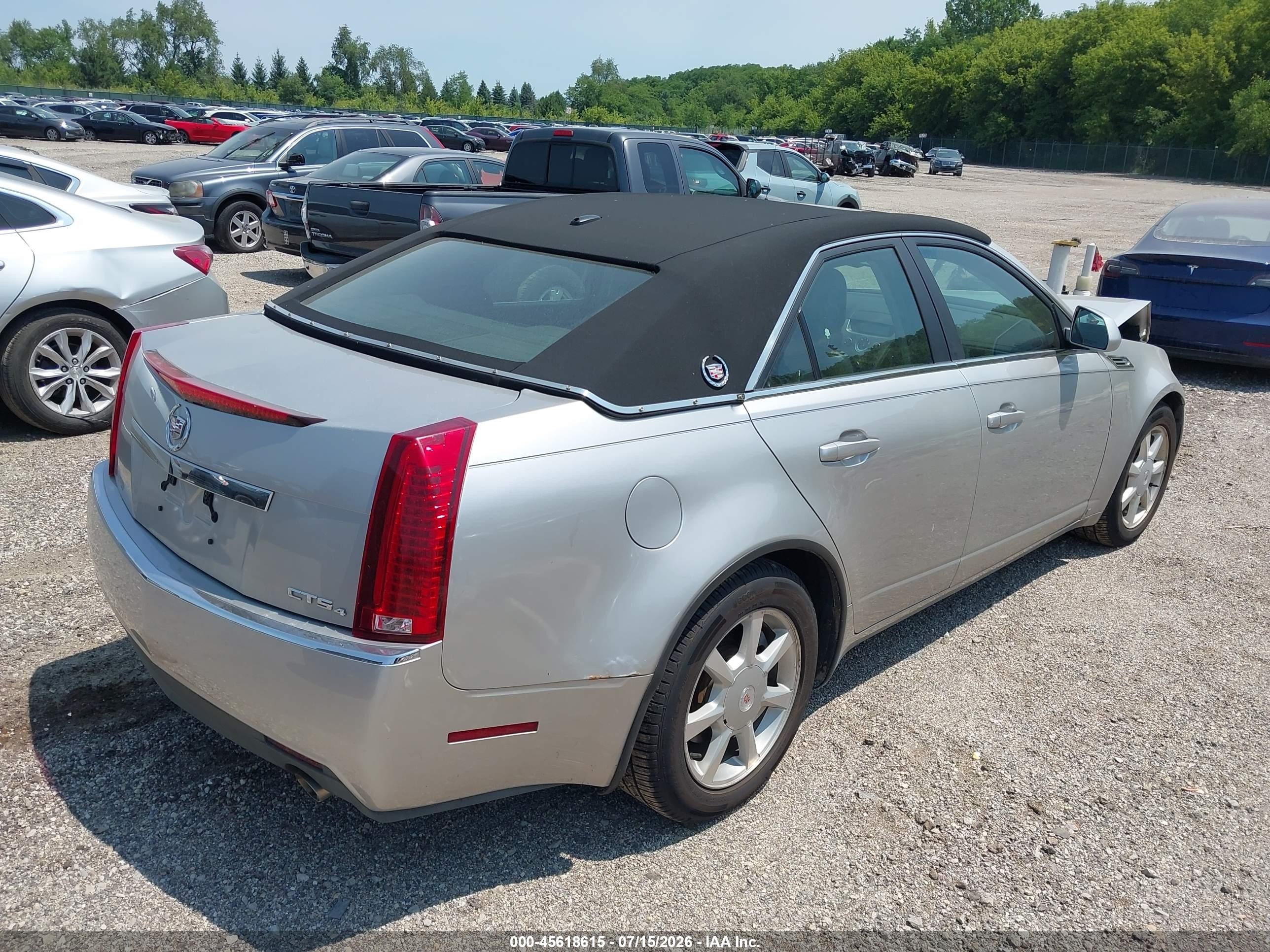 2008 Cadillac Cts Awd W/1sa Серебряный vin: 1G6DG577X80191924