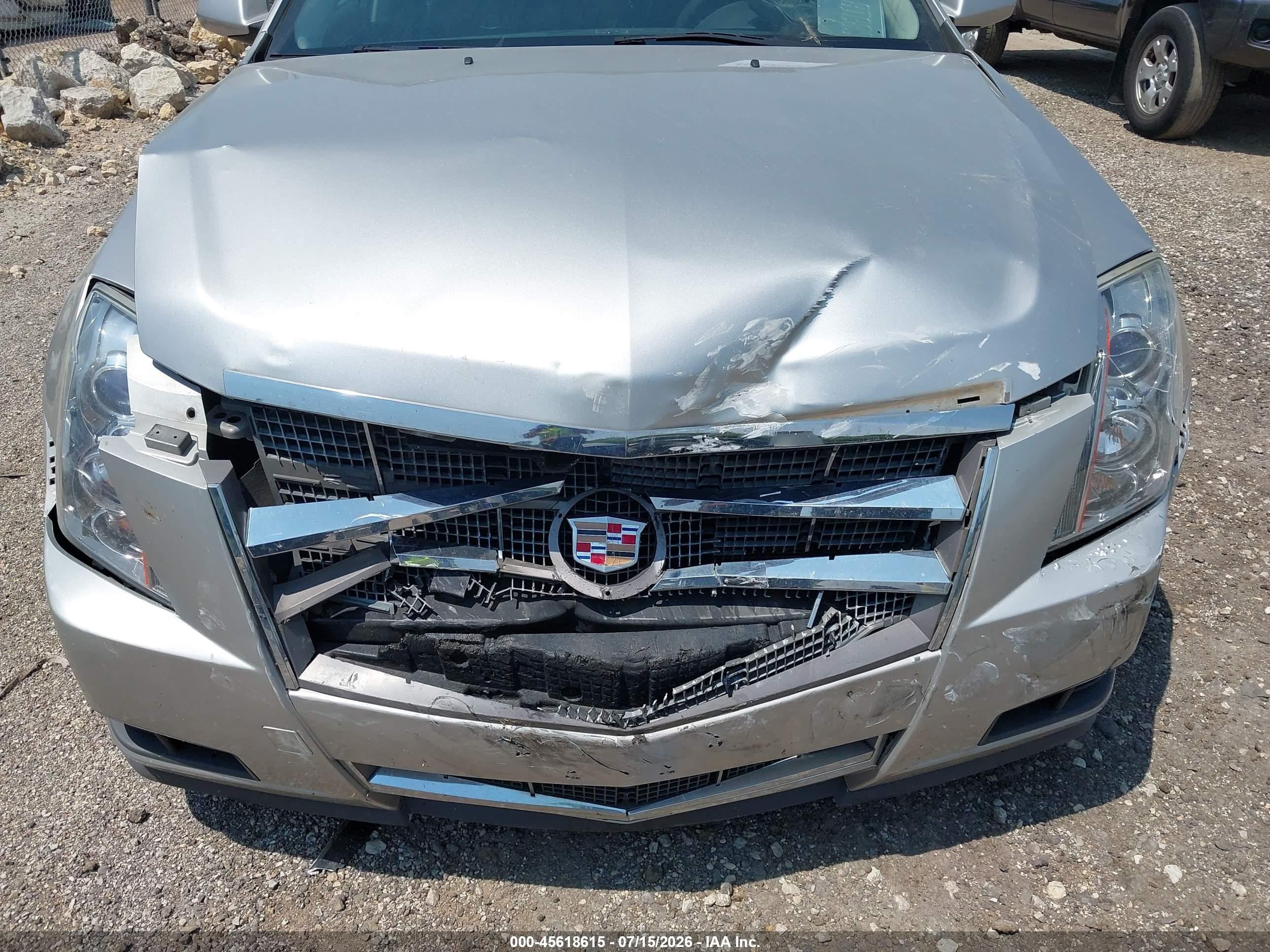 2008 Cadillac Cts Awd W/1sa Серебряный vin: 1G6DG577X80191924