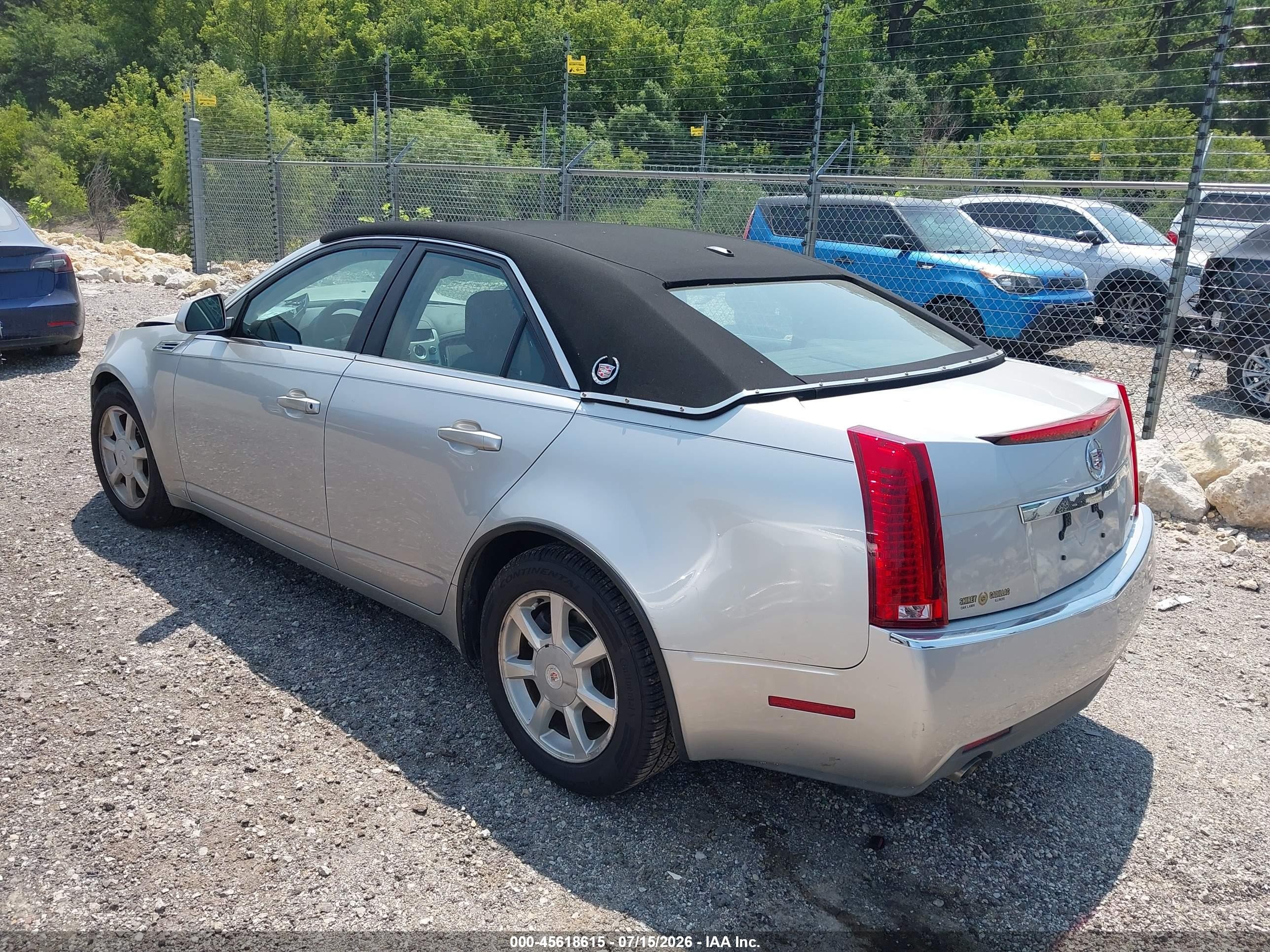 2008 Cadillac Cts Awd W/1sa Серебряный vin: 1G6DG577X80191924
