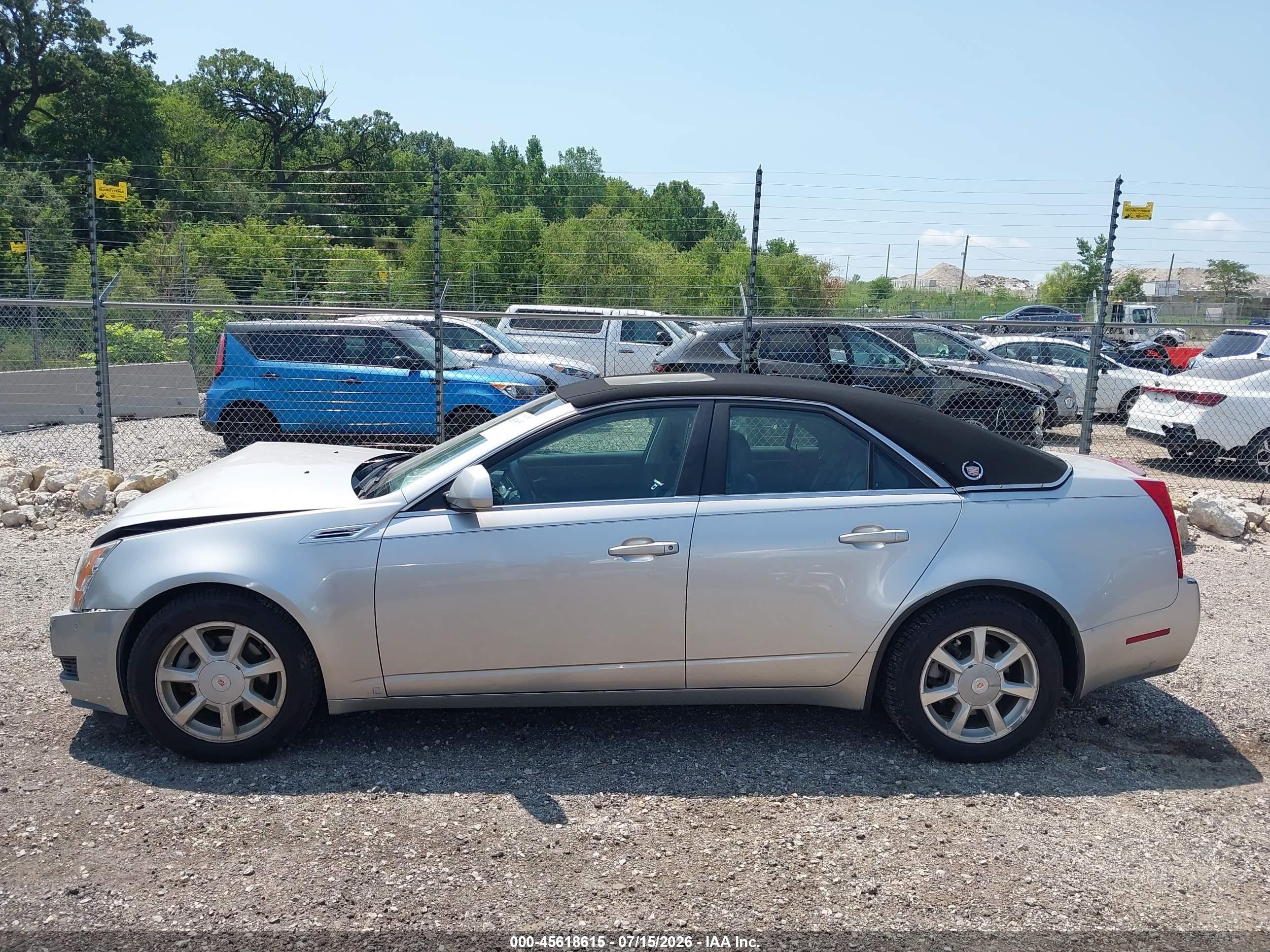 2008 Cadillac Cts Awd W/1sa Серебряный vin: 1G6DG577X80191924