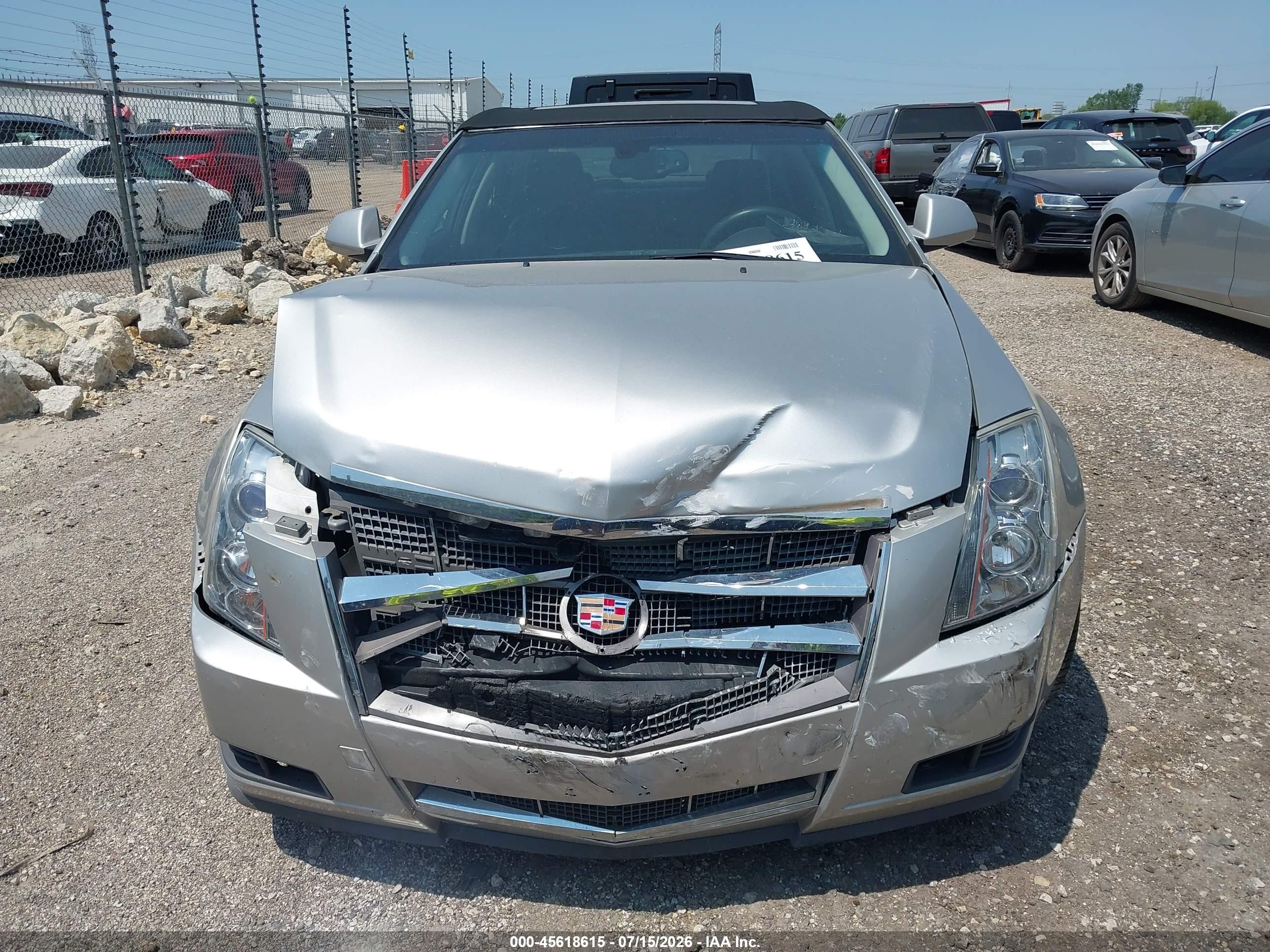 2008 Cadillac Cts Awd W/1sa Серебряный vin: 1G6DG577X80191924