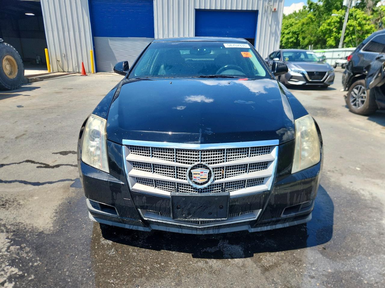 2009 Cadillac Cts Black vin: 1G6DG577X90136519