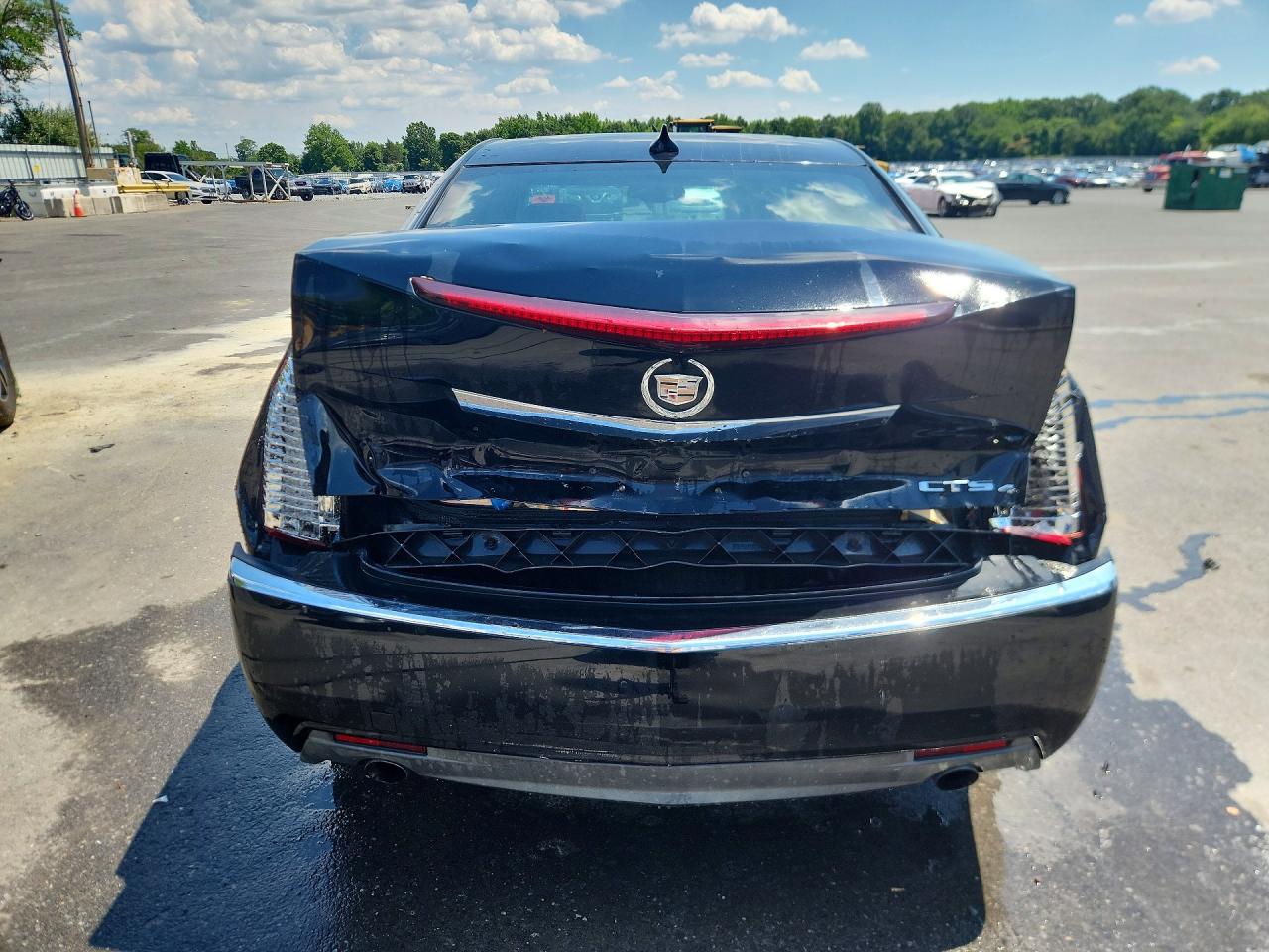2009 Cadillac Cts Black vin: 1G6DG577X90136519