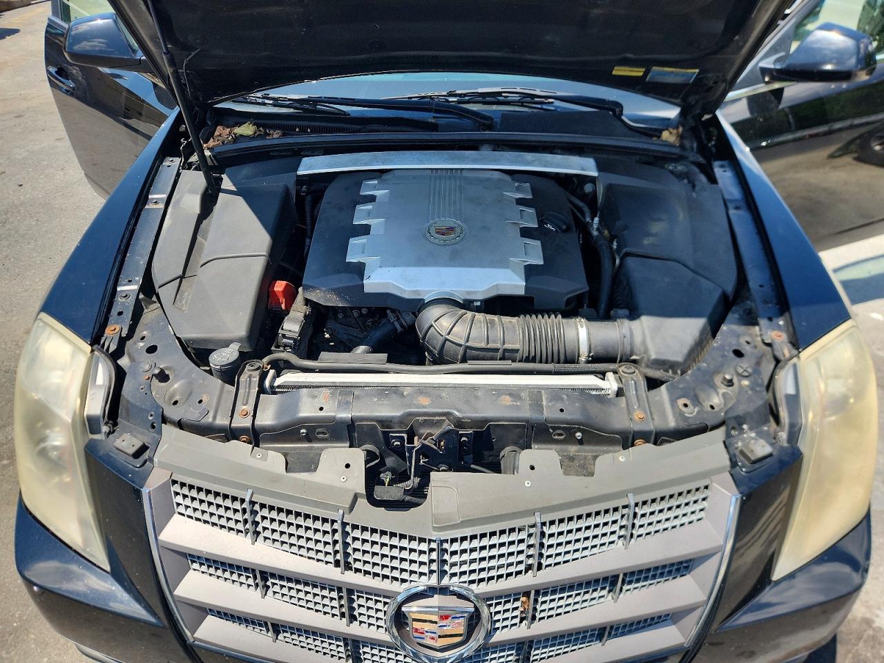 2009 Cadillac Cts Black vin: 1G6DG577X90136519