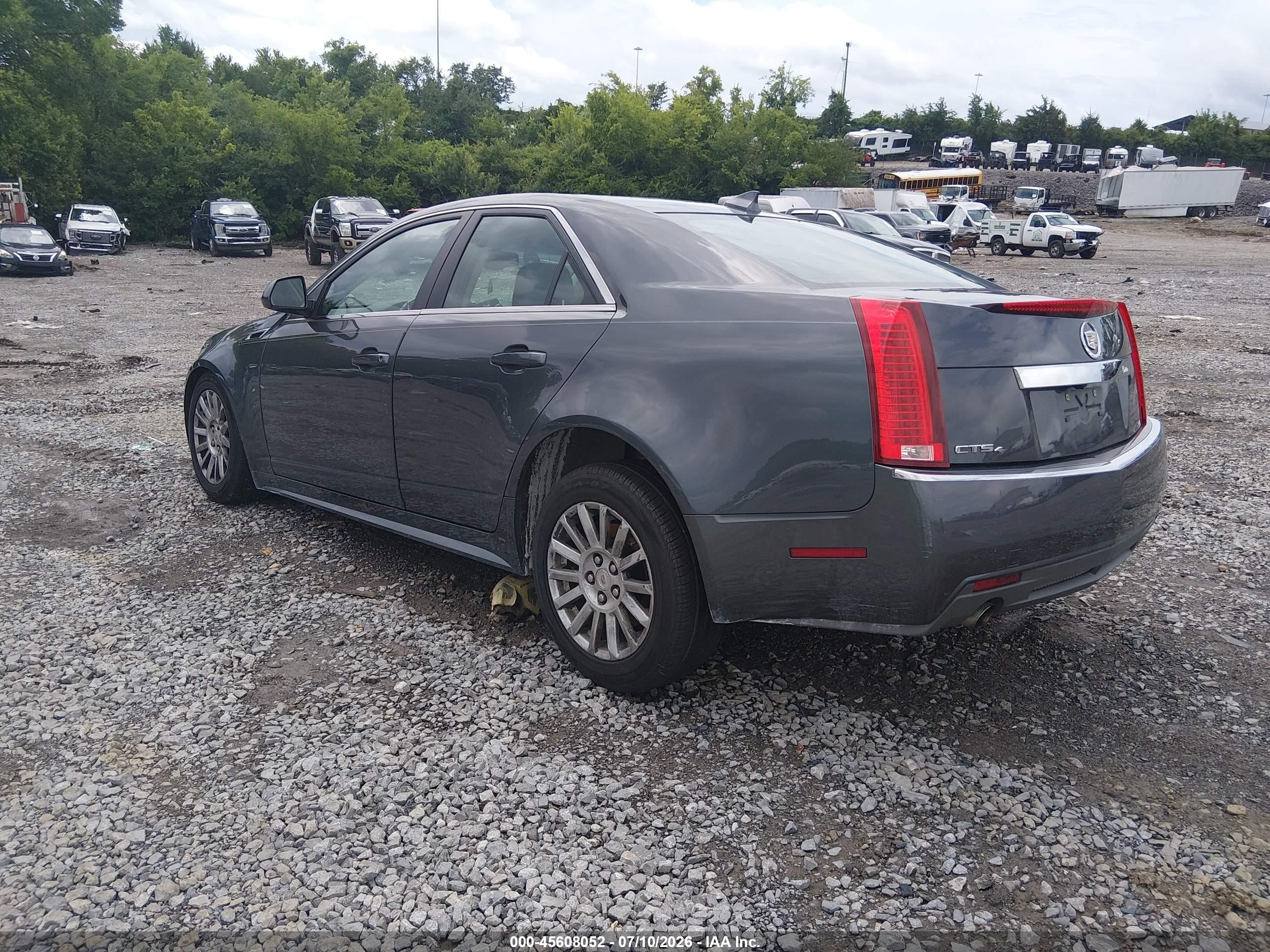 2012 Cadillac Cts Luxury Gray vin: 1G6DG5E50C0142015