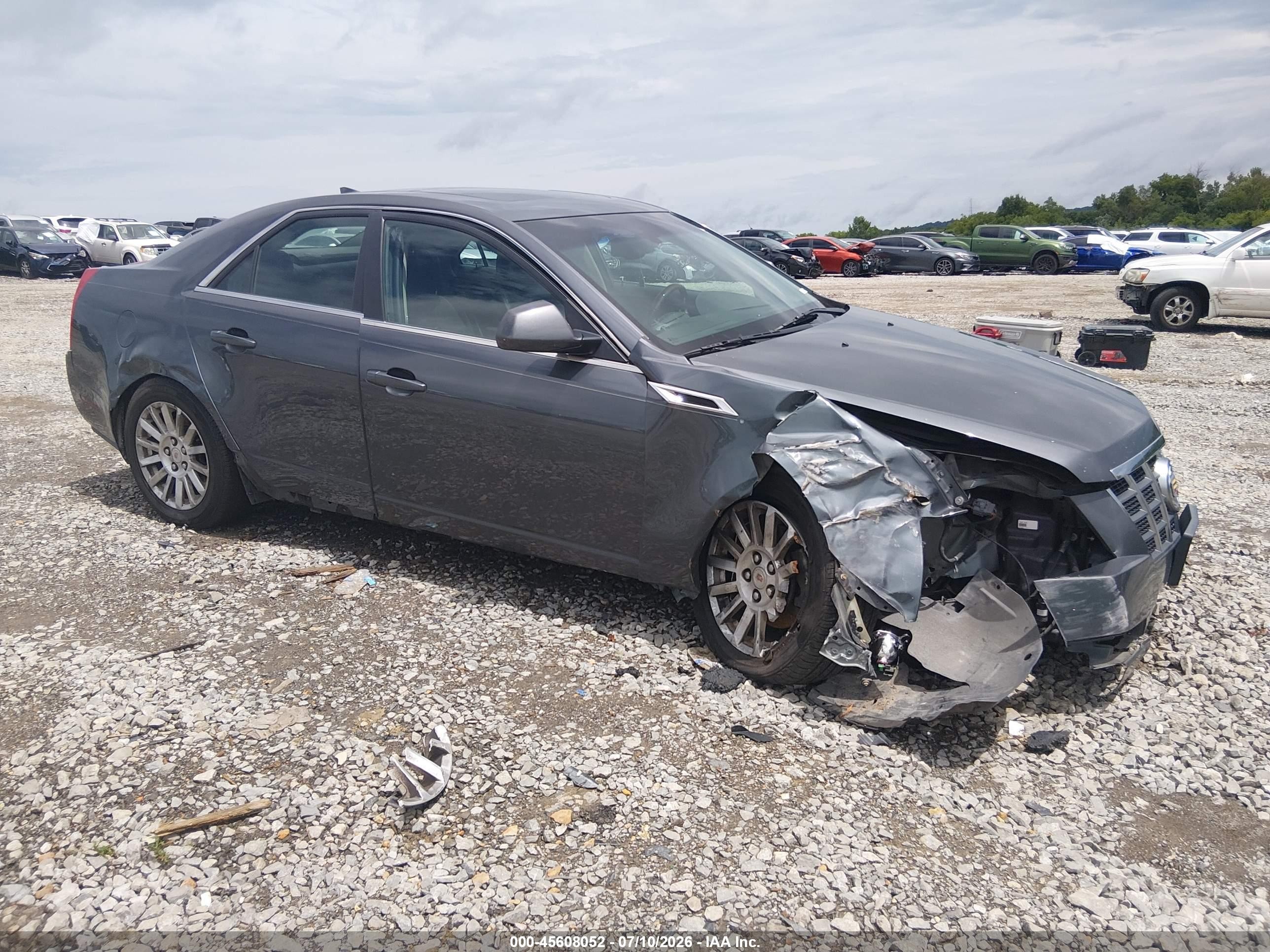 2012 Cadillac Cts Luxury Gray vin: 1G6DG5E50C0142015