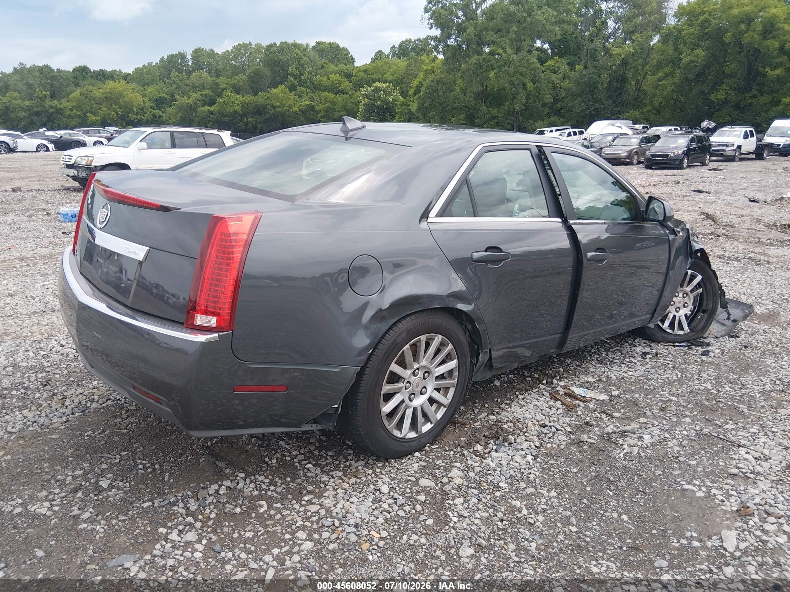 2012 Cadillac Cts Luxury Gray vin: 1G6DG5E50C0142015