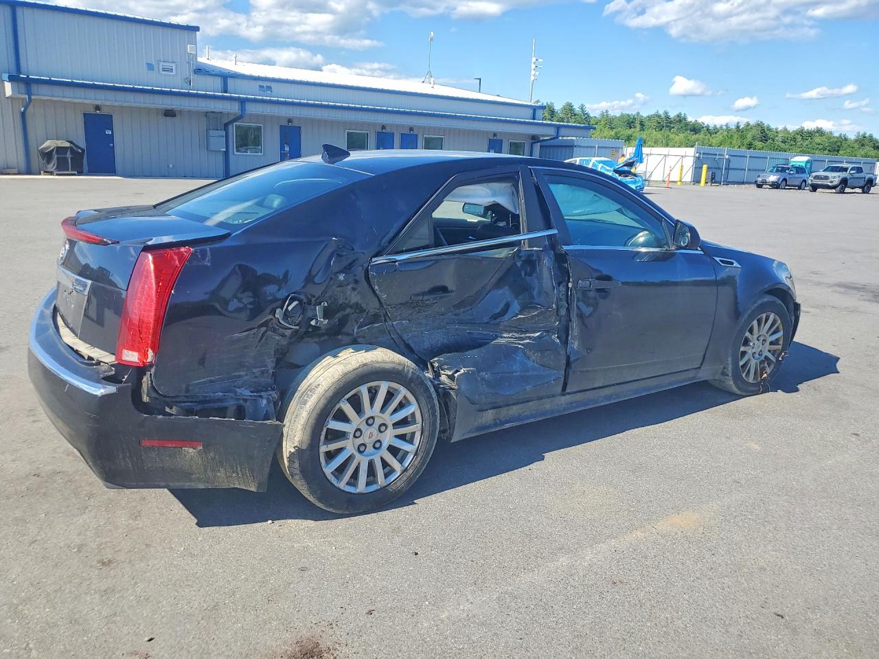 2013 Cadillac Cts Черный vin: 1G6DG5E50D0101420