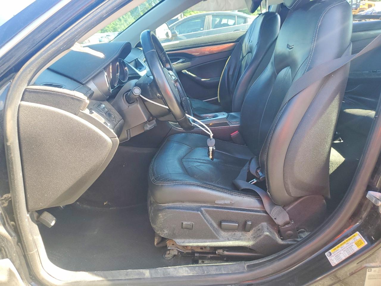 2013 Cadillac Cts Черный vin: 1G6DG5E50D0101420