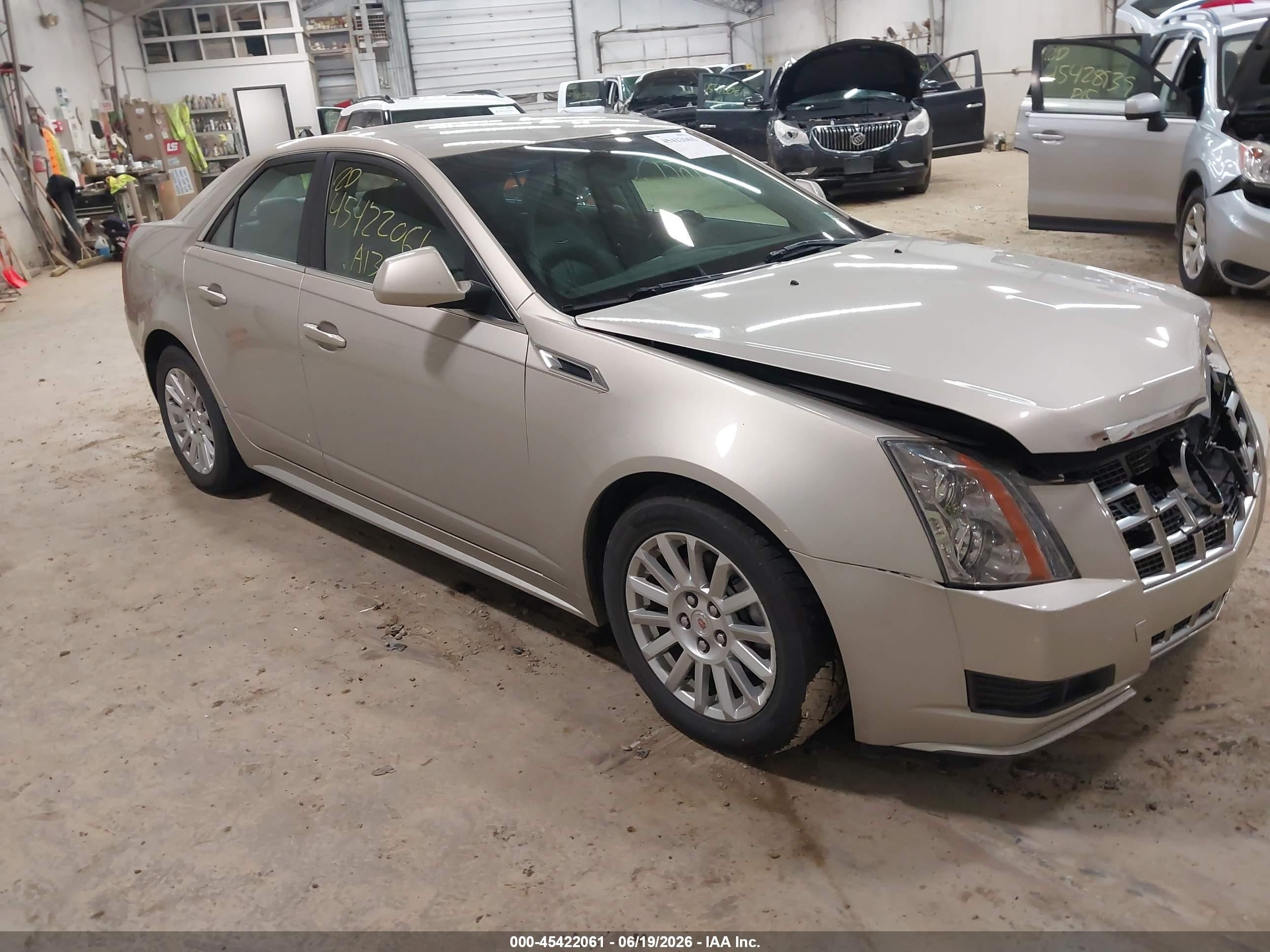 2013 Cadillac Cts Luxury Gold vin: 1G6DG5E50D0130156