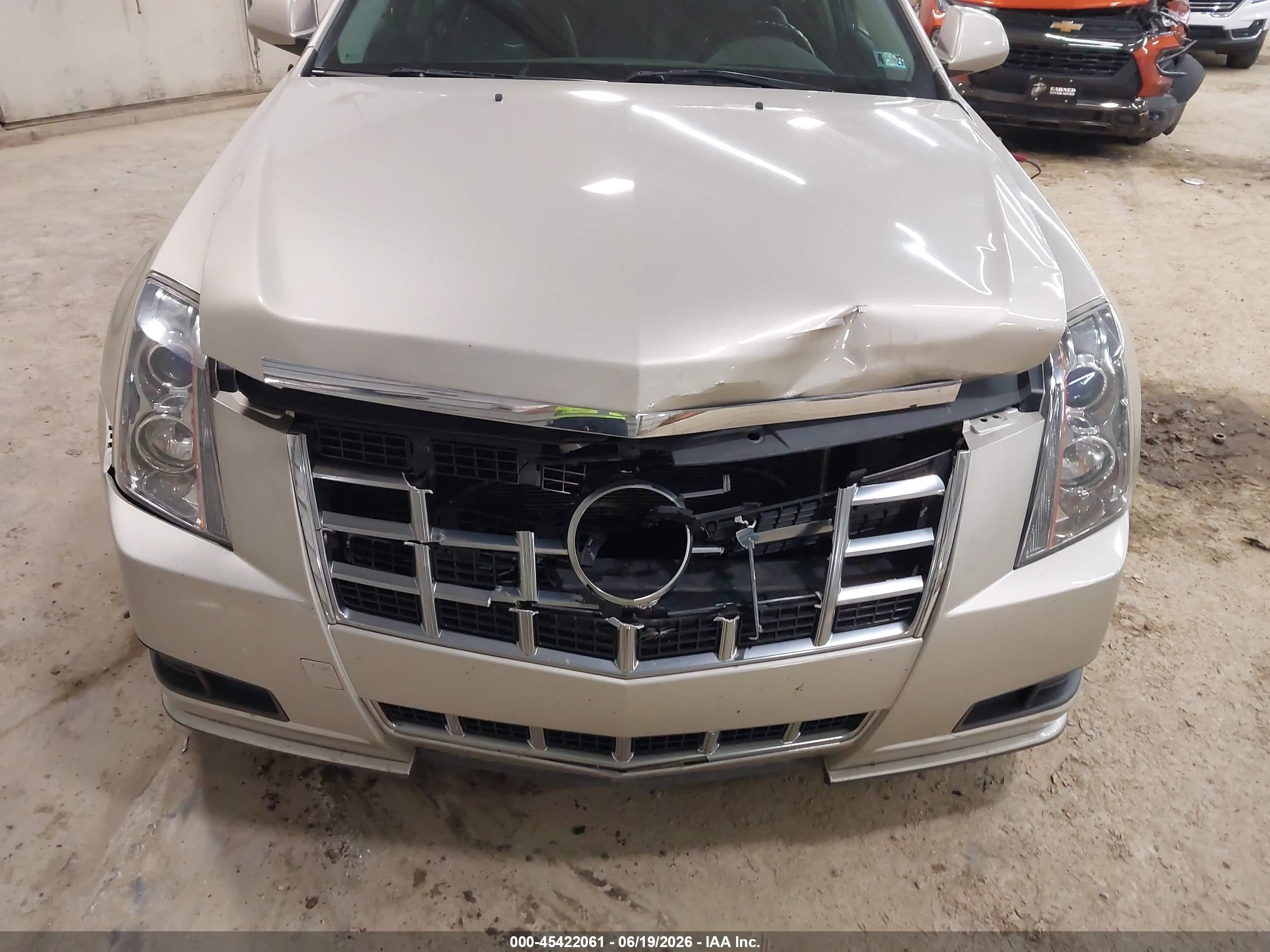 2013 Cadillac Cts Luxury Gold vin: 1G6DG5E50D0130156