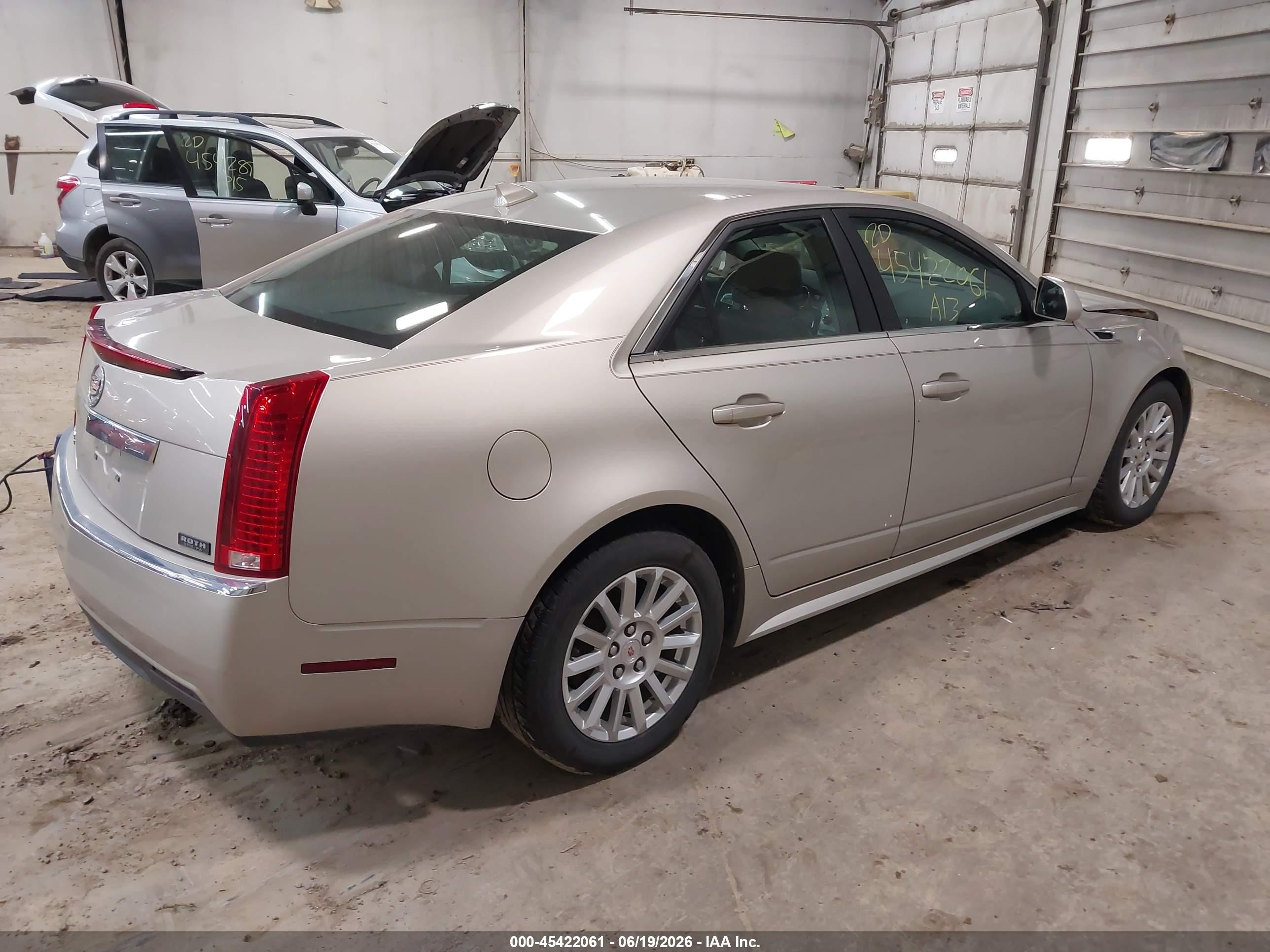 2013 Cadillac Cts Luxury Gold vin: 1G6DG5E50D0130156