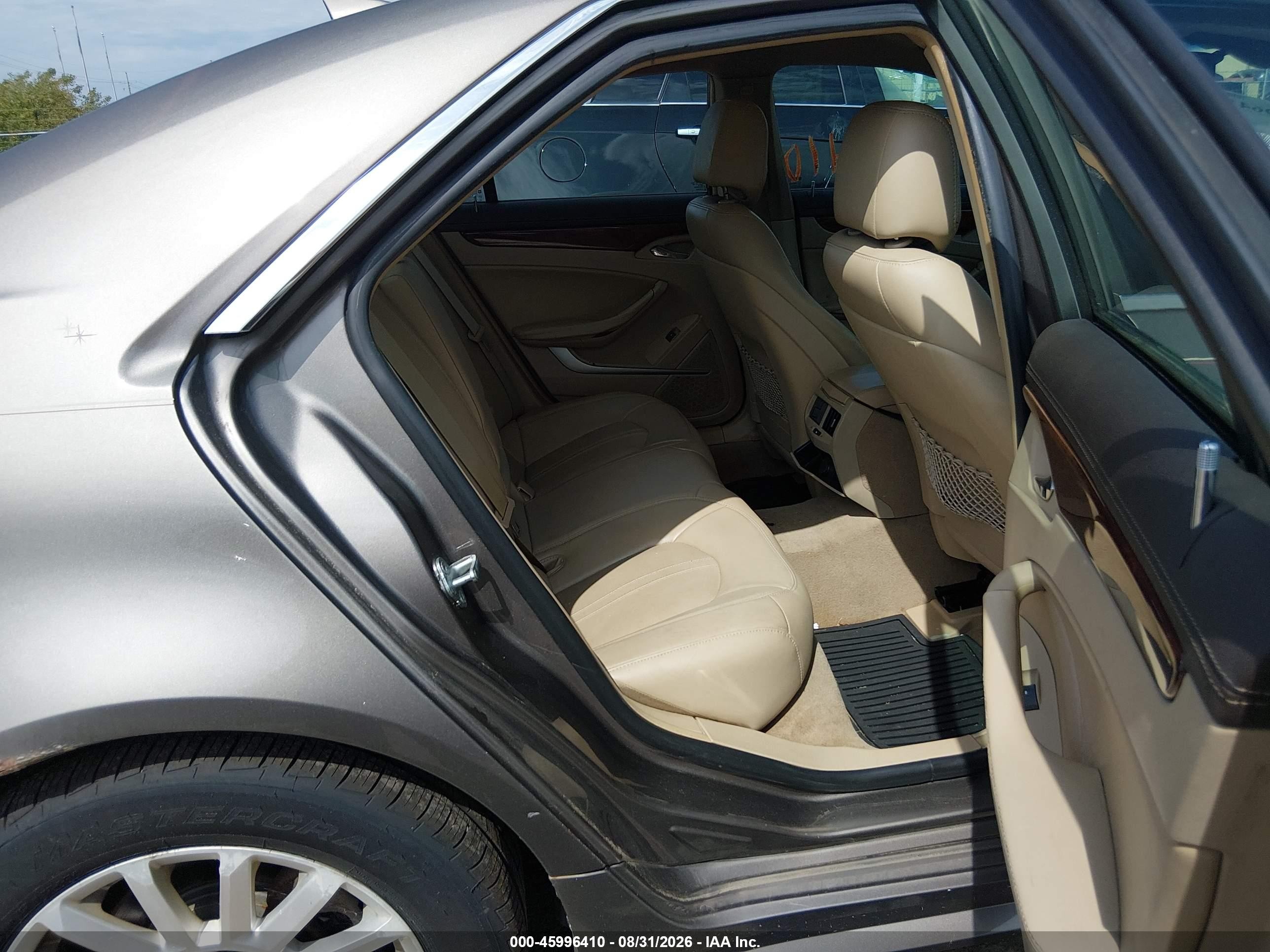 2012 Cadillac Cts Luxury Brown vin: 1G6DG5E52C0145935
