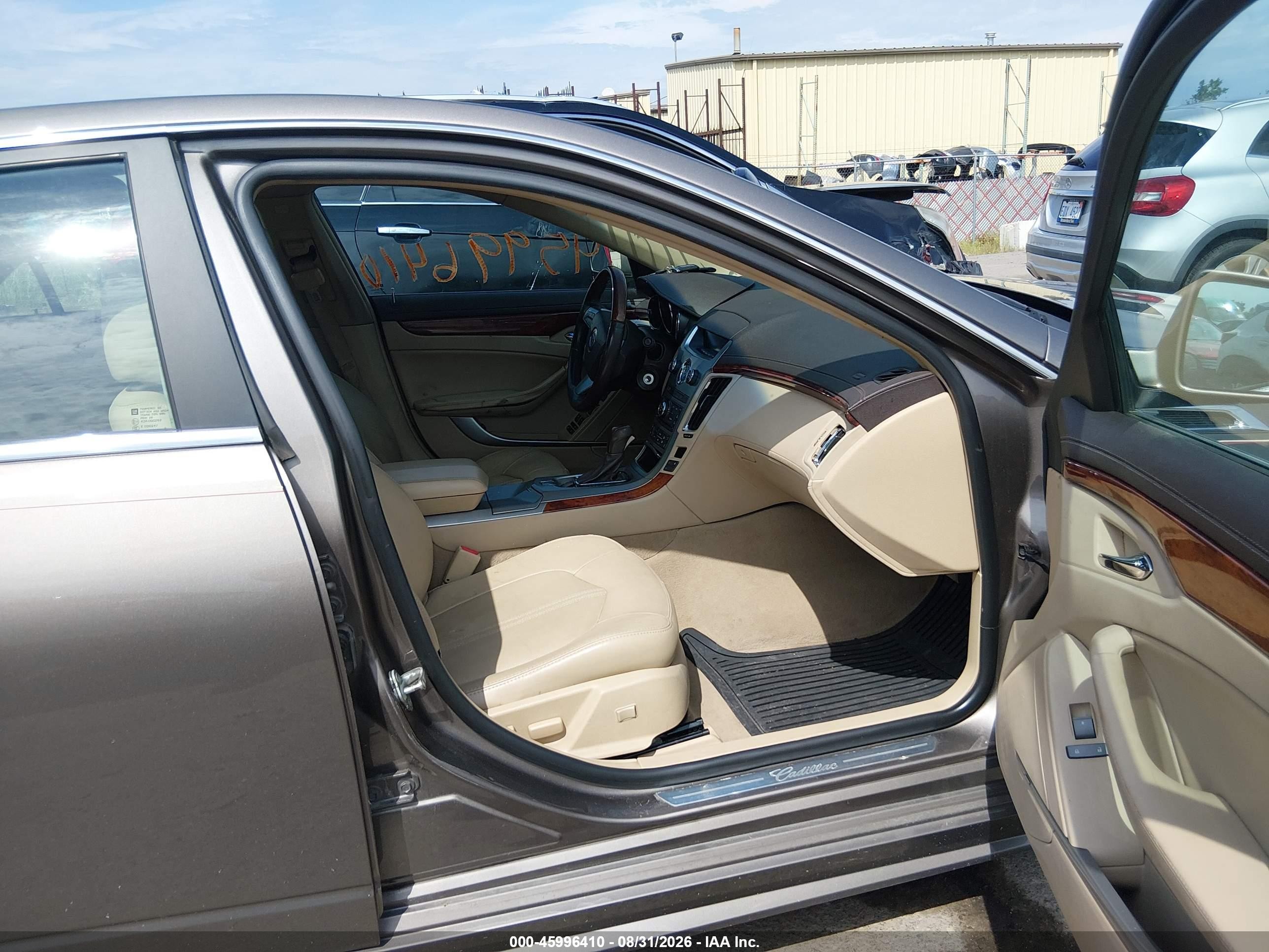 2012 Cadillac Cts Luxury Brown vin: 1G6DG5E52C0145935