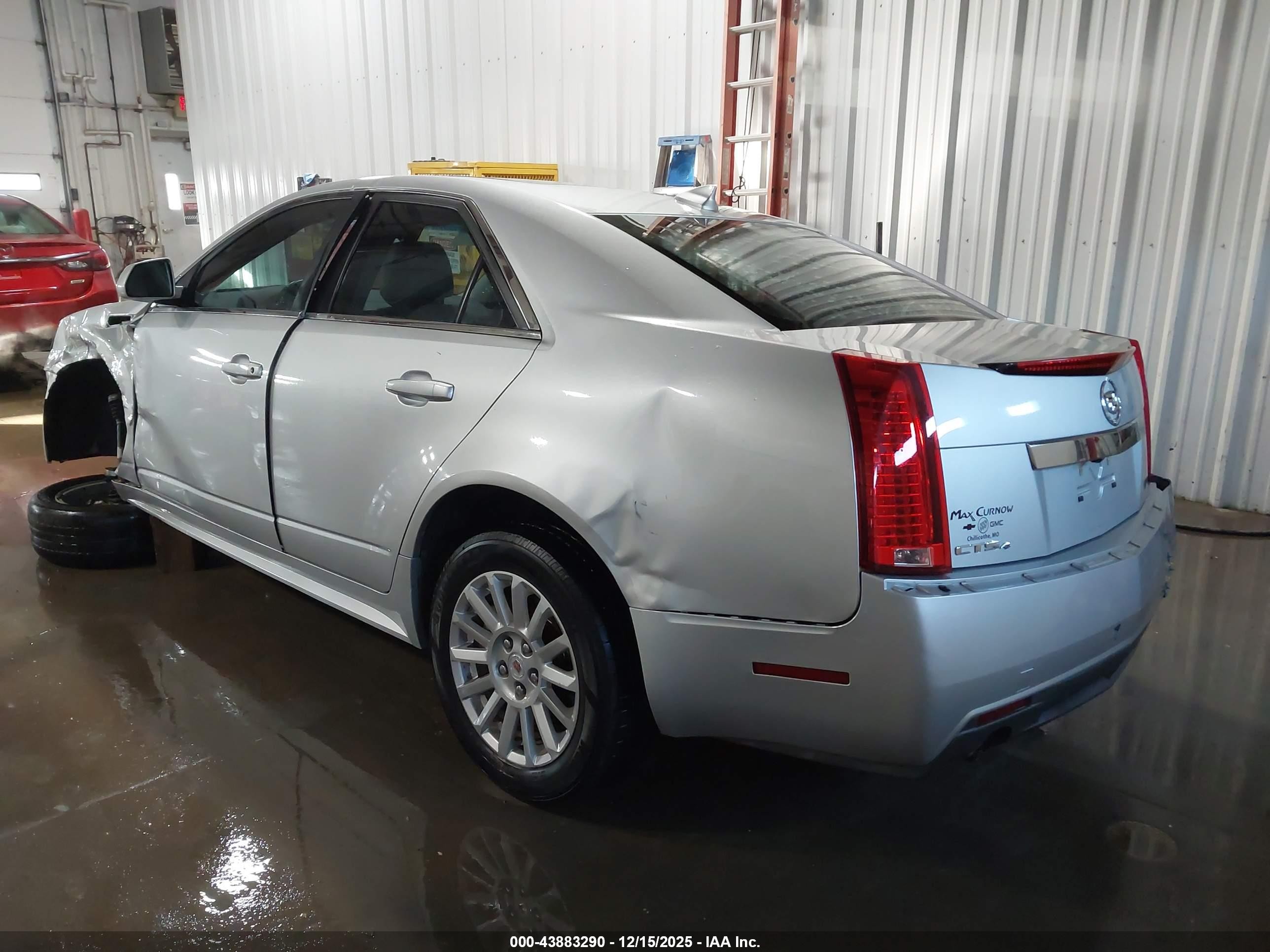 2013 Cadillac Cts Luxury Silver vin: 1G6DG5E52D0108014