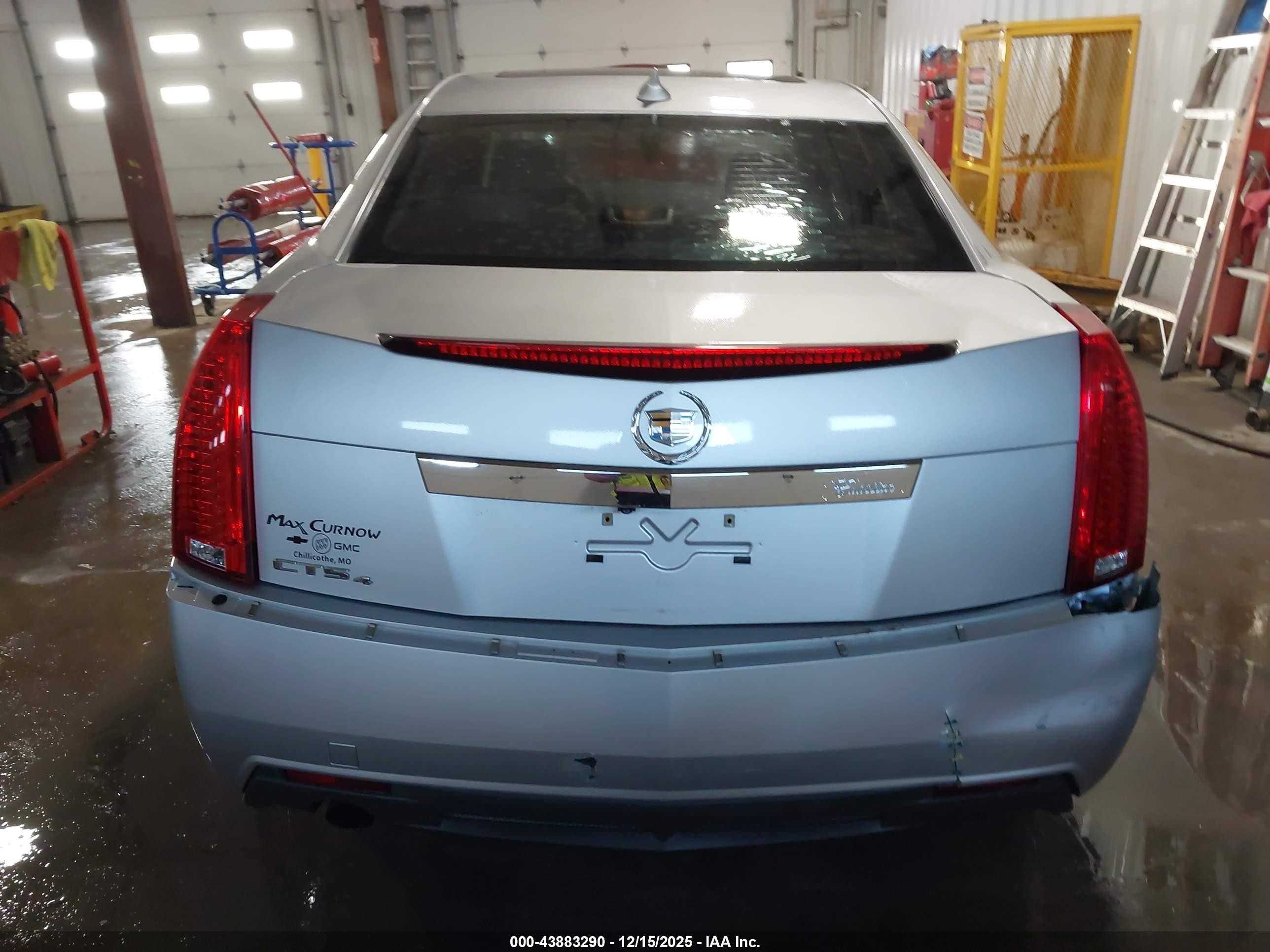 2013 Cadillac Cts Luxury Silver vin: 1G6DG5E52D0108014