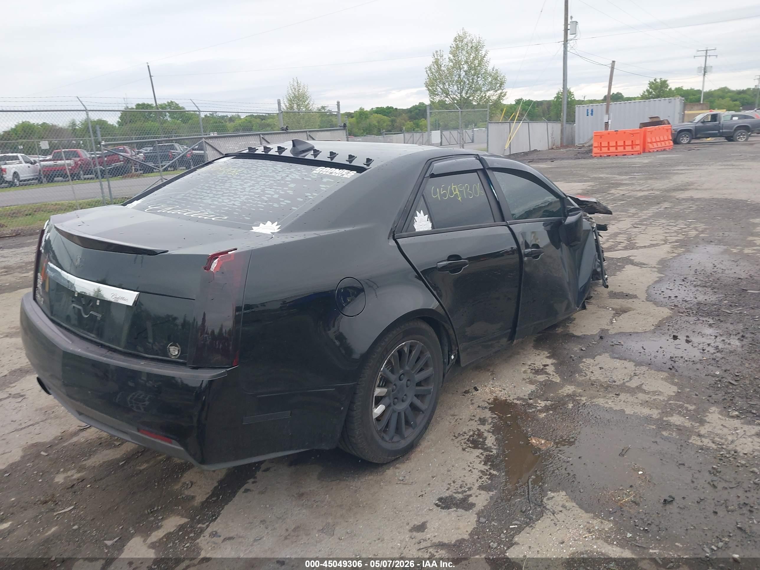 2013 Cadillac Cts Luxury Black vin: 1G6DG5E52D0130353